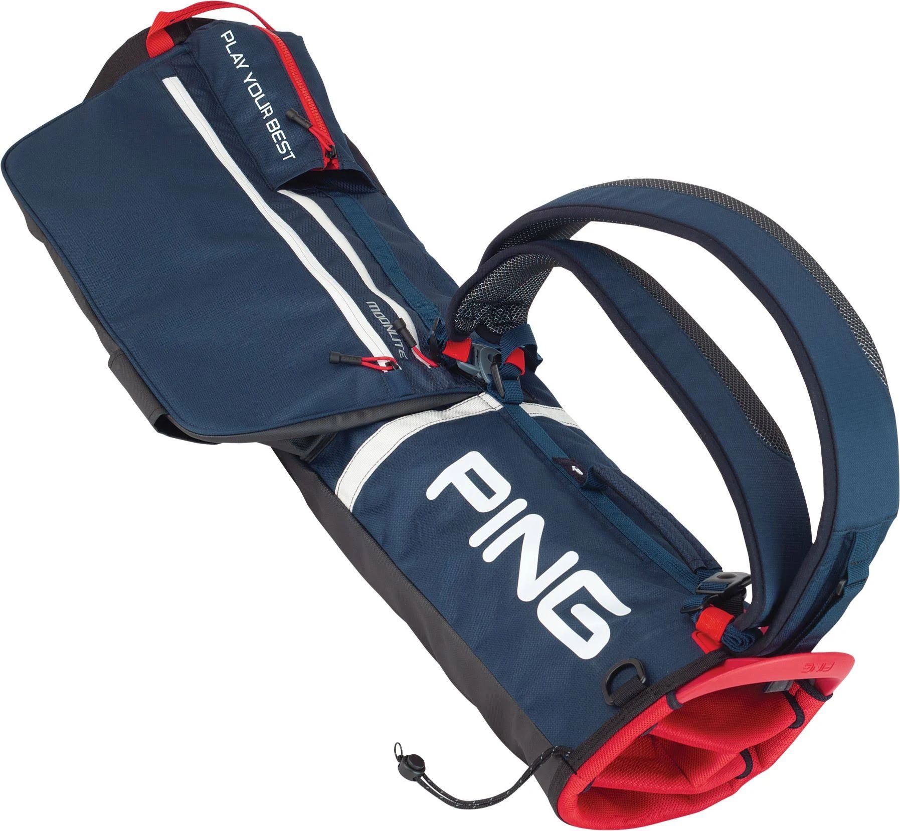 Ping Moonlite Carry Bag - Navy/White/E4U24P_C7C3