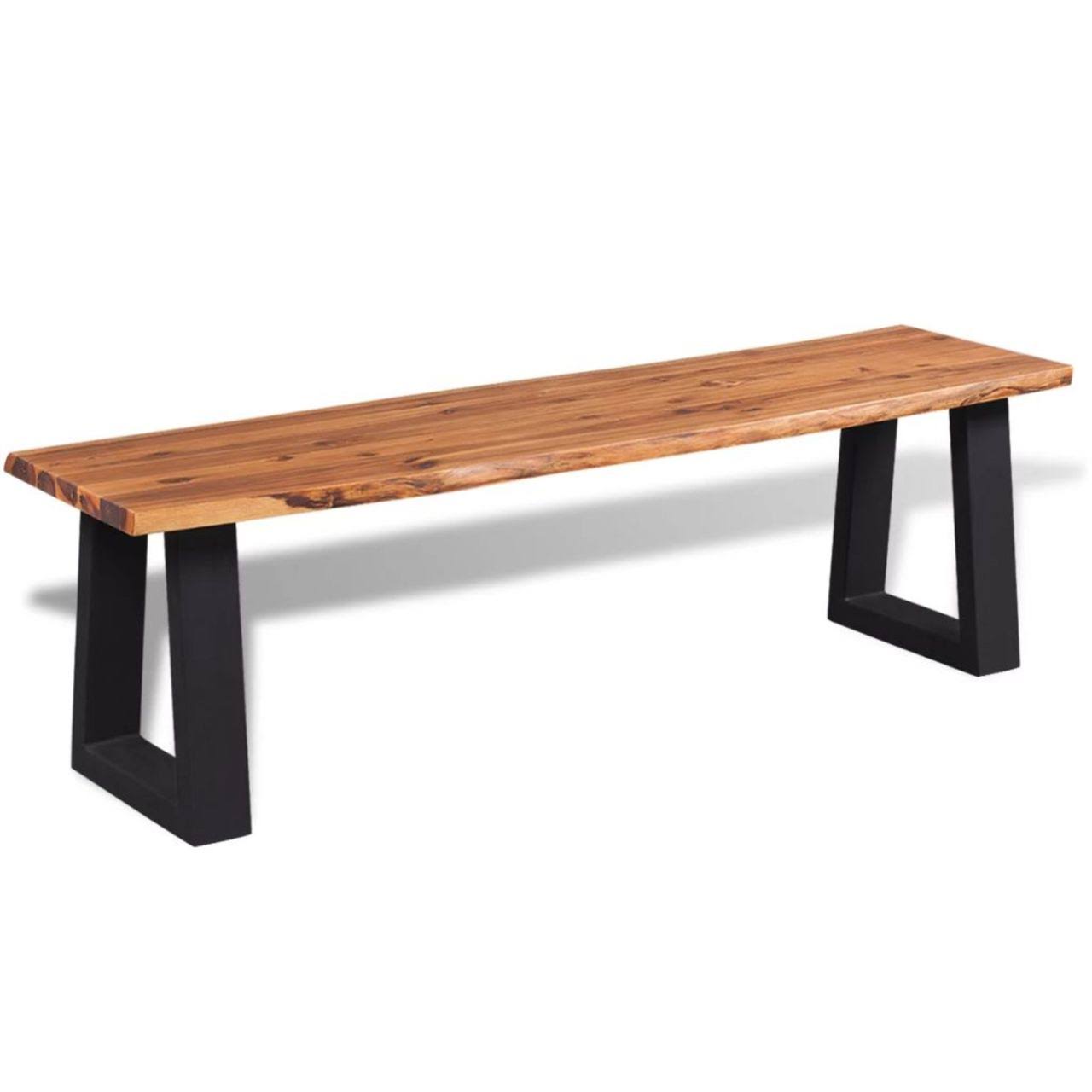 vidaXL Bench Solid Acacia Wood 57.FSKLFC_6YWA