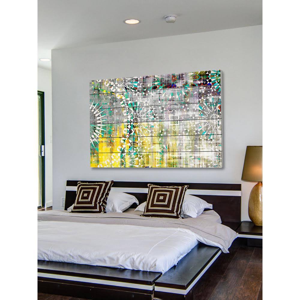Parvez Michel 16 in. H x 24 in. W Agadir by Parvez Taj Printed White Wood Wall Art, Multi-QVCRUW_SJ5Z