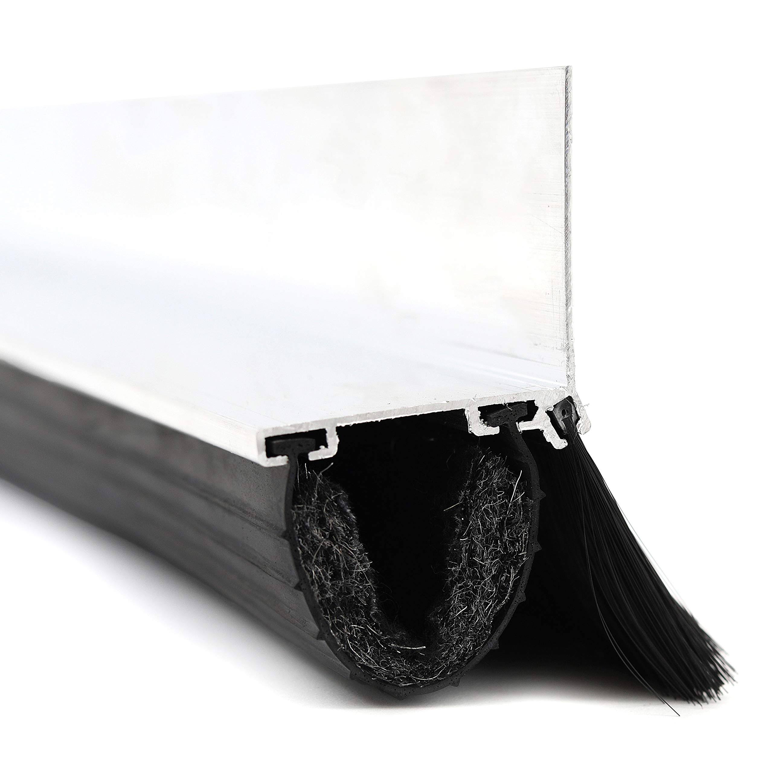 Xcluder X2 Rodent 16 ft. x 2 in. x 2 in. Proof Garage Door Seal Kit Pest Control Retainer U3MOJR_FV6B