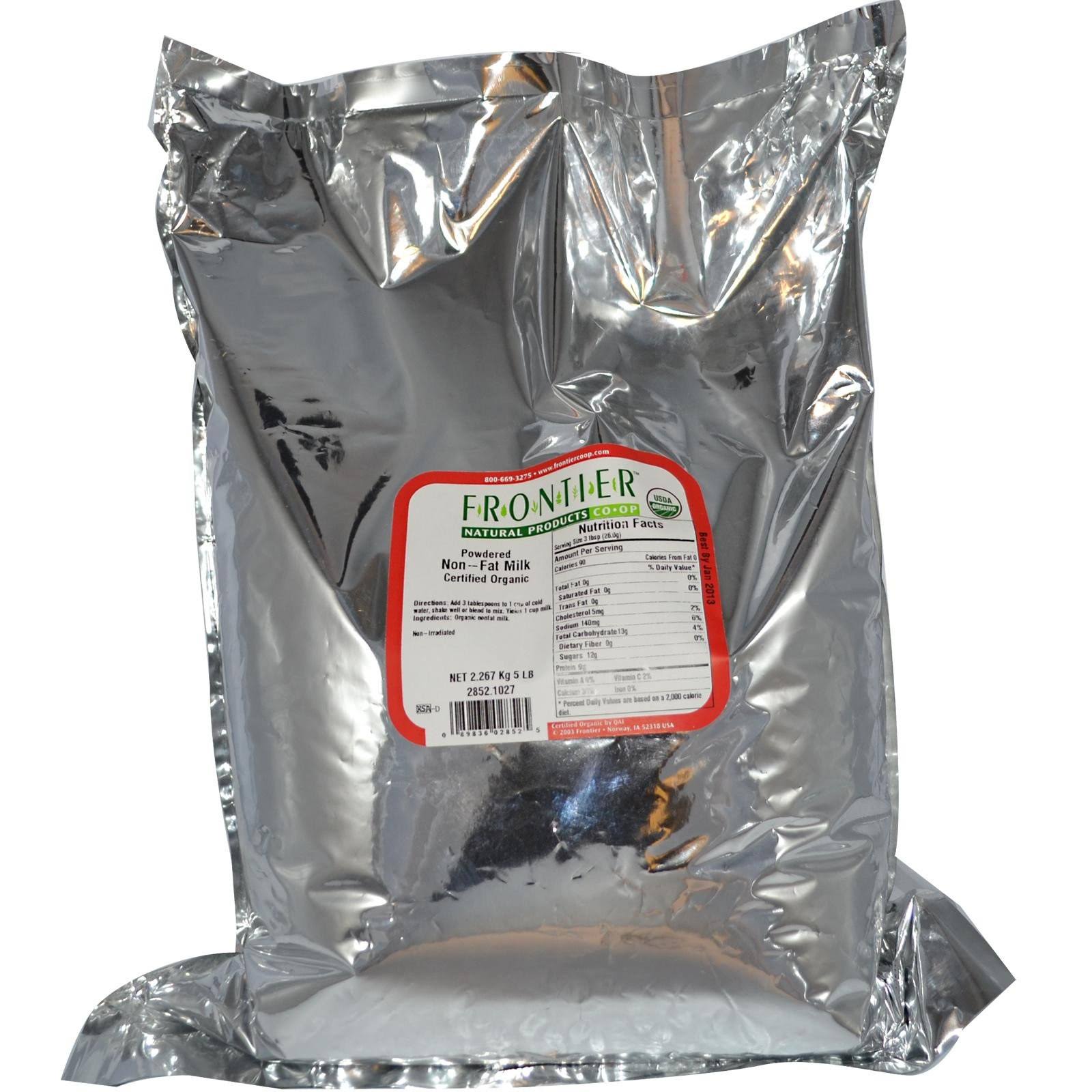 Frontier Non-Fat Milk Powder, Organic -- 5 IAW7HC_2PVJ