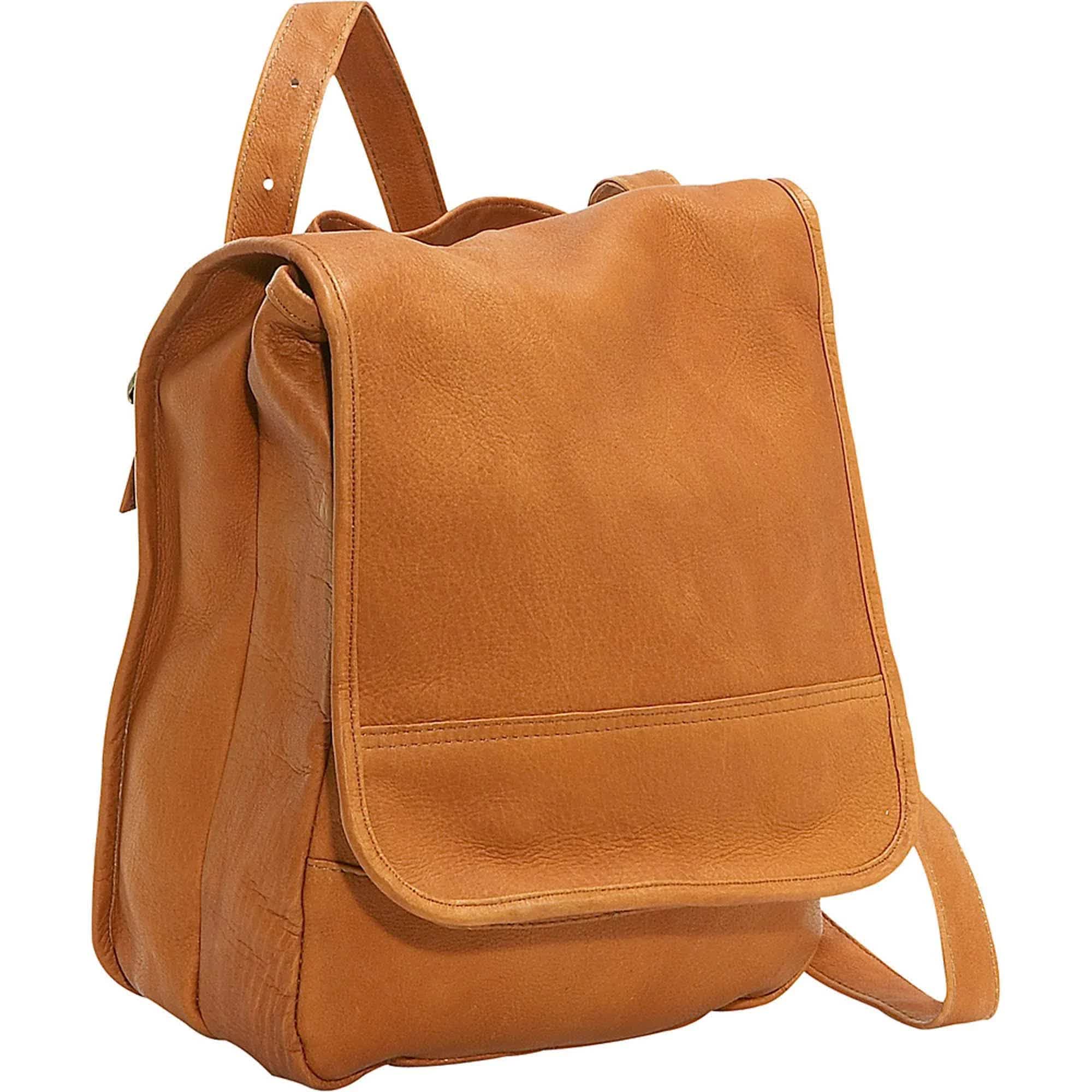 LeDonne Leather Convertible Backpack Shoulder SOWANJ_GIYS