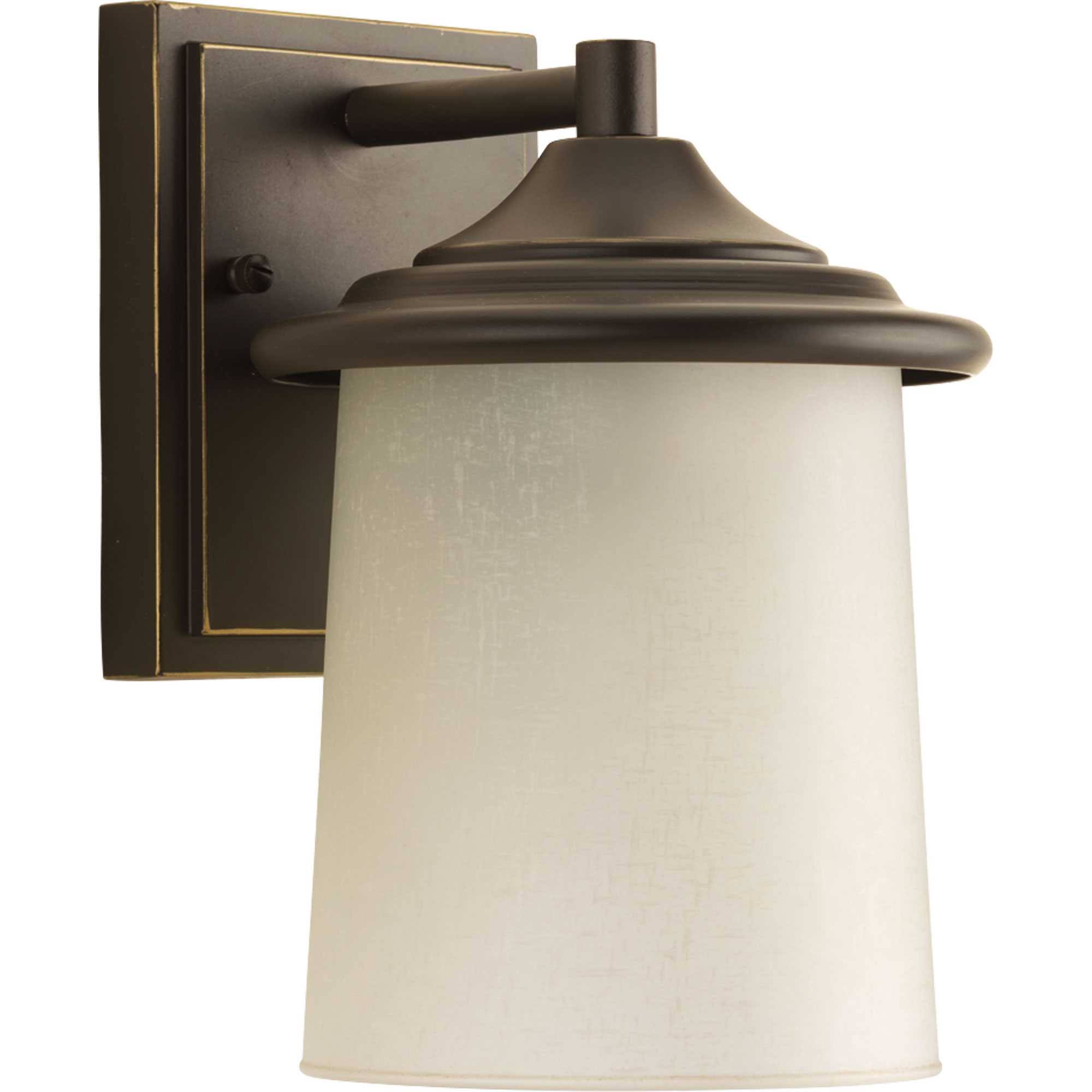 Progress Lighting Essential 1-Light Small Antique Bronze Outdoor Wall Lantern P6059-1ZHZGZ_NV0K