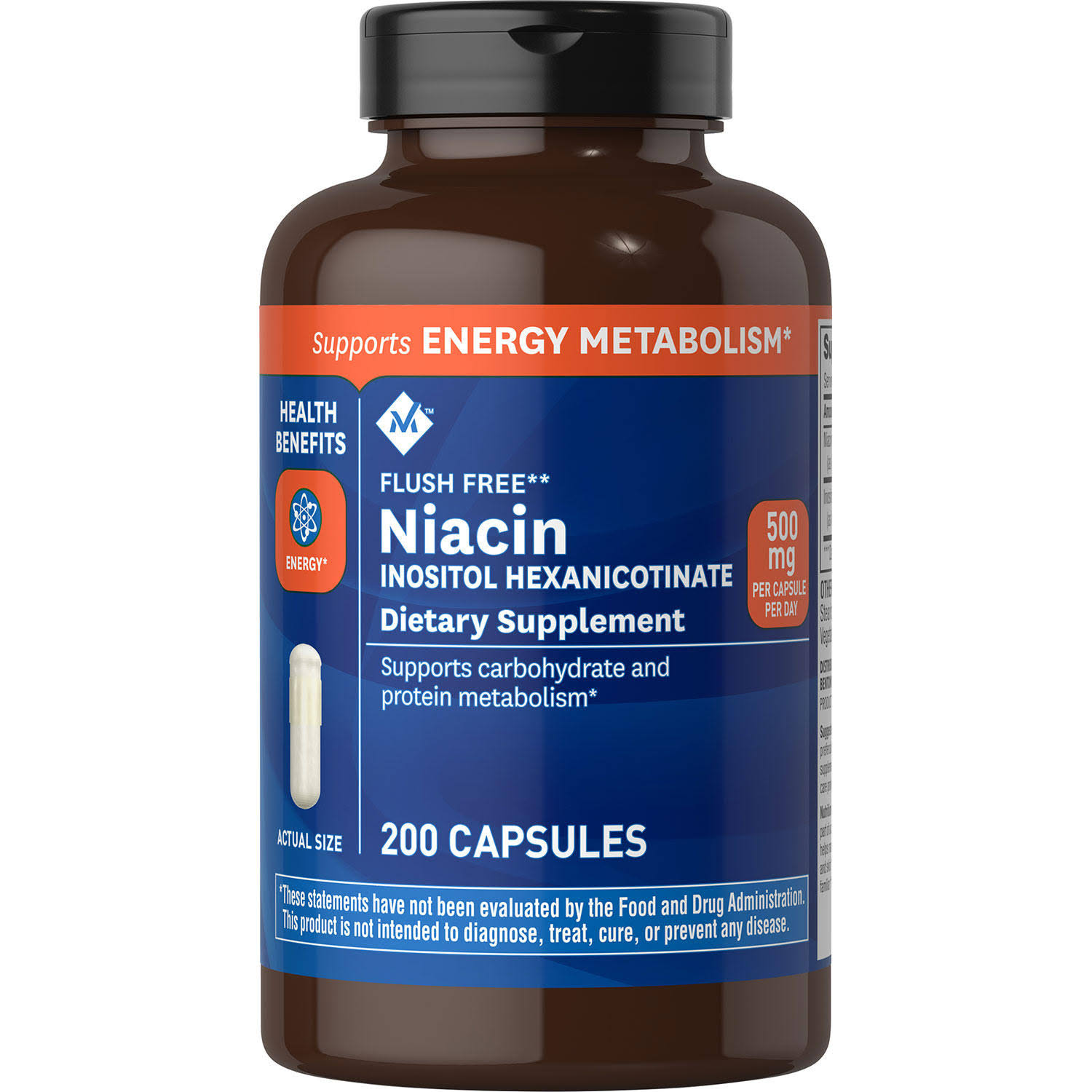Member's Mark 500 mg Niacin Dietary Supplement (200 ct.) XGSU17_ORSP