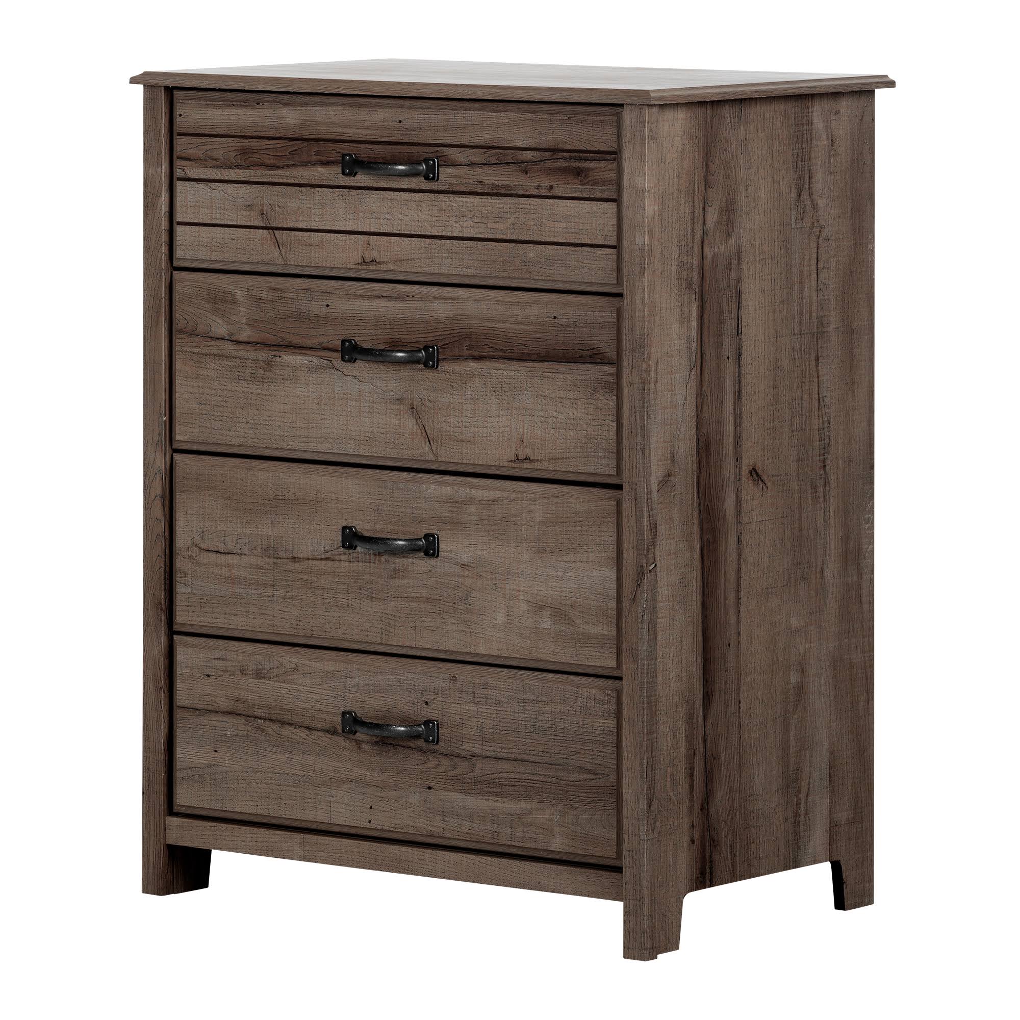 South Shore Ulysses 4-Drawer Chest - Fall YVSWWY_P3OZ
