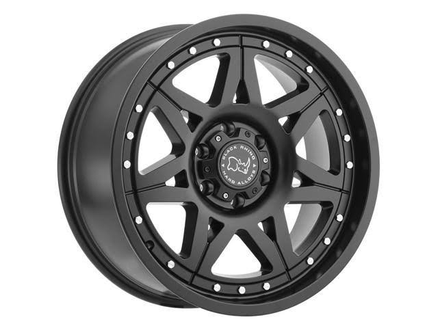 Black Rhino Sierra 20x9 6x120 +12mm Black/Milled Wheel AFYTBW_K5GC