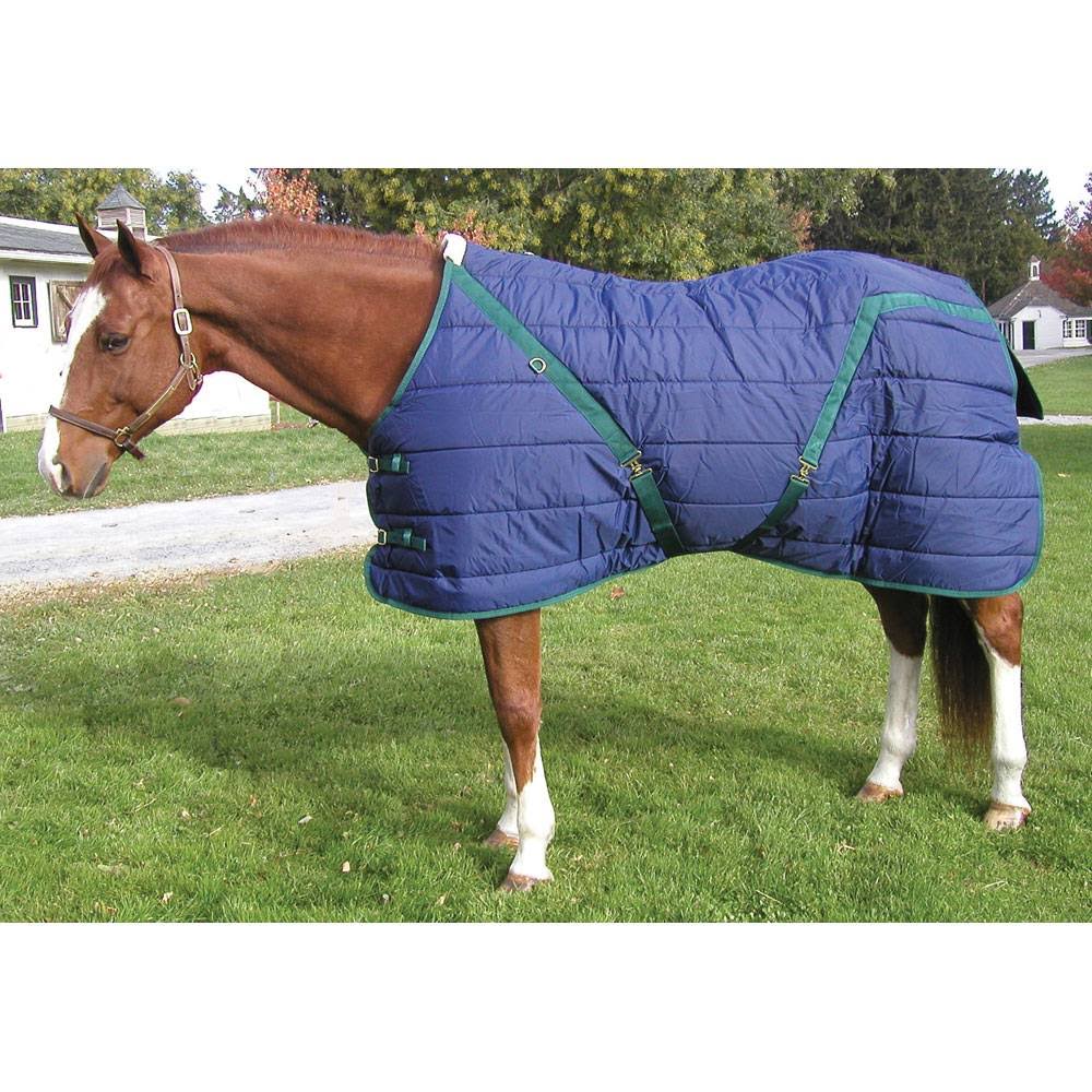 Snuggie Quilted Stable Blanket 72in Navy/LJNDWO_TLST