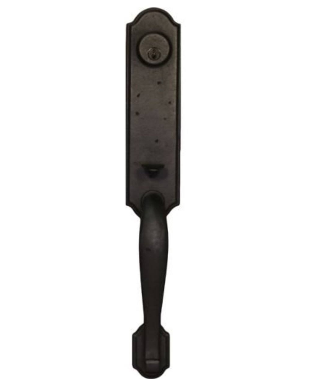 Weslock 7635 Stonebriar Series Dummy Handleset from The Molten Bronze - 7LWYFF_CAJ5