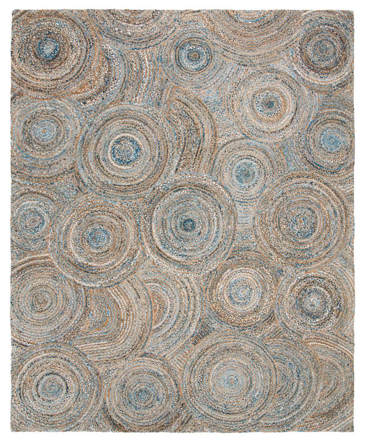 Safavieh Cape Cod CAP603A Area Rug Natural / Denim 6' x 9' QNFIRF_JJPF