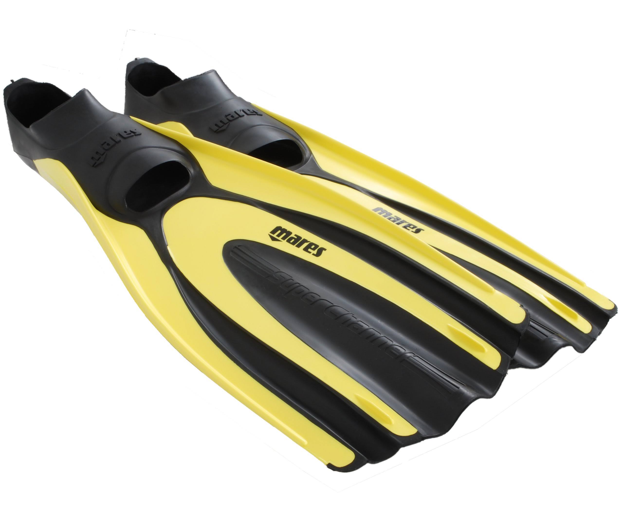 Mares Superchannel Full Foot Scuba Fins, DH7AG6_JBXE
