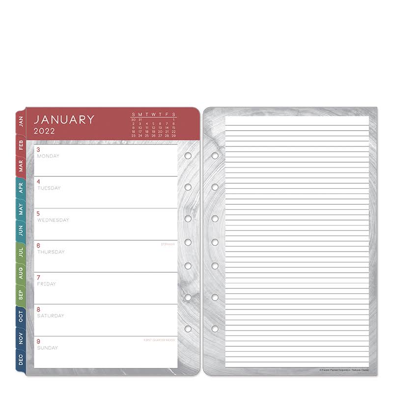 FranklinCovey-FranklinCovey Classic Textures Weekly Ring-bound Planner - Jan 2022 - Dec IBUYHX_P9YF