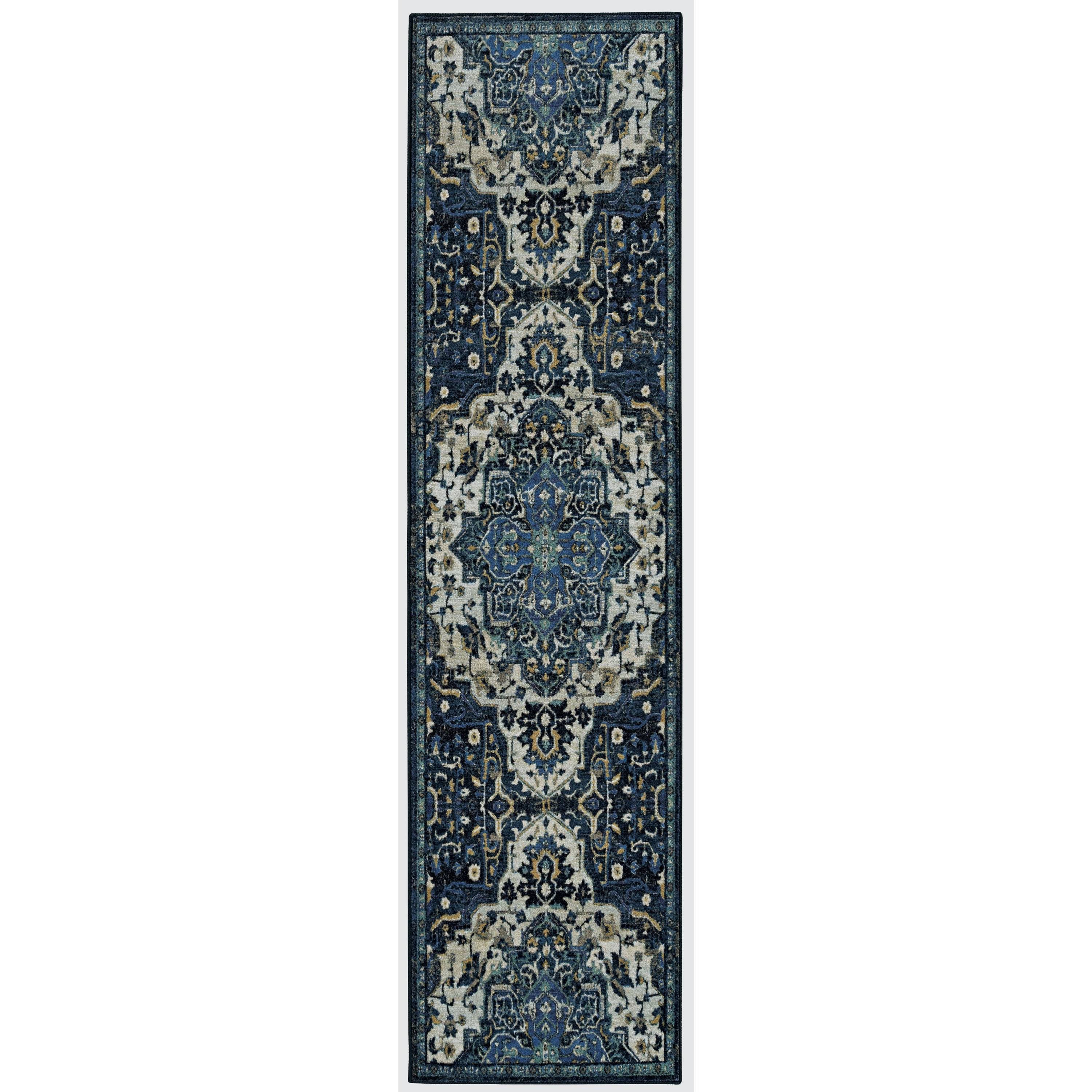 Mohawk Home Emiko Blue 2 ft. x 5 ft. Oriental Area HDCVSH_ODTW