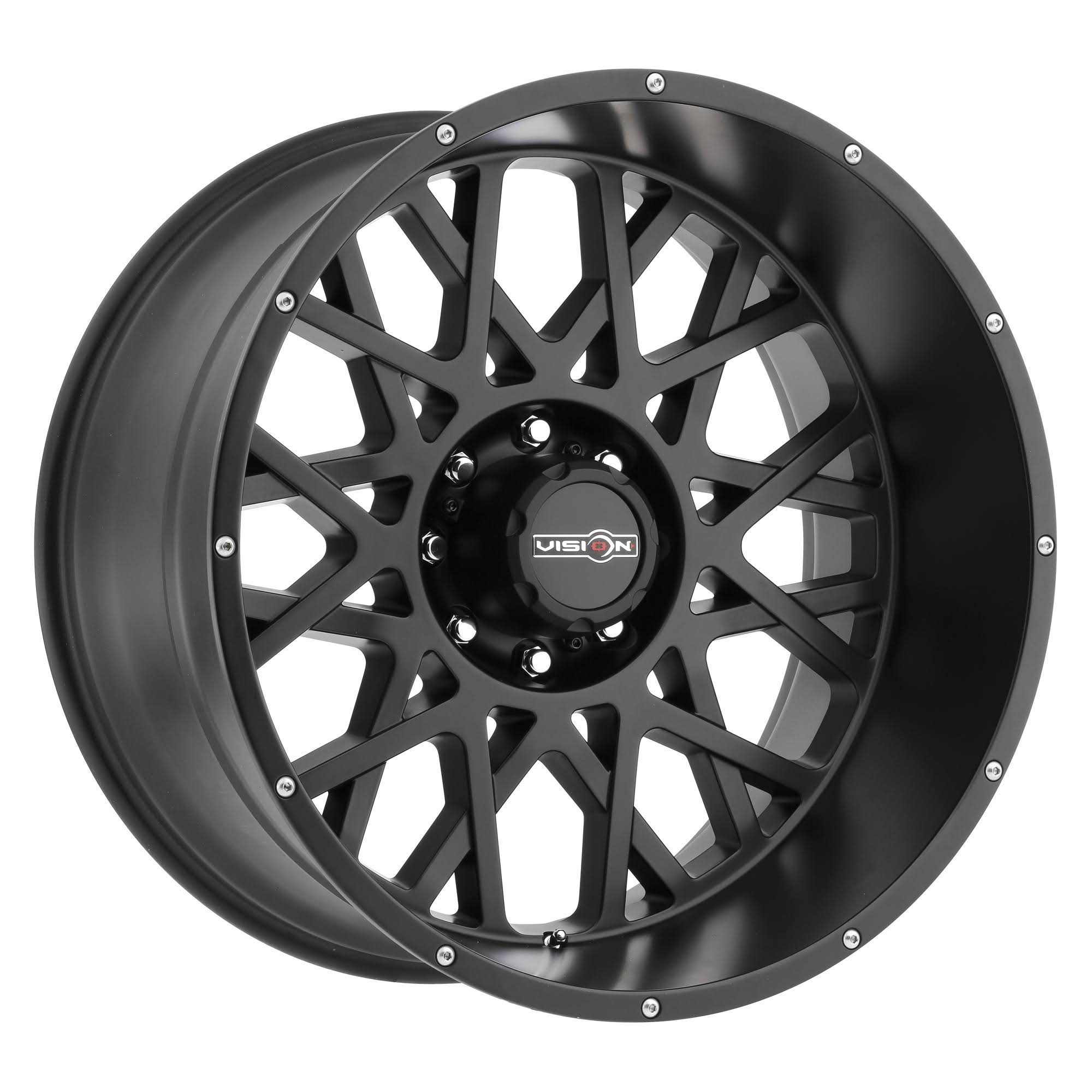 Vision Rocker Wheel 22x12 5x139.7 -51mm Satin 2GM7WY_VBWP