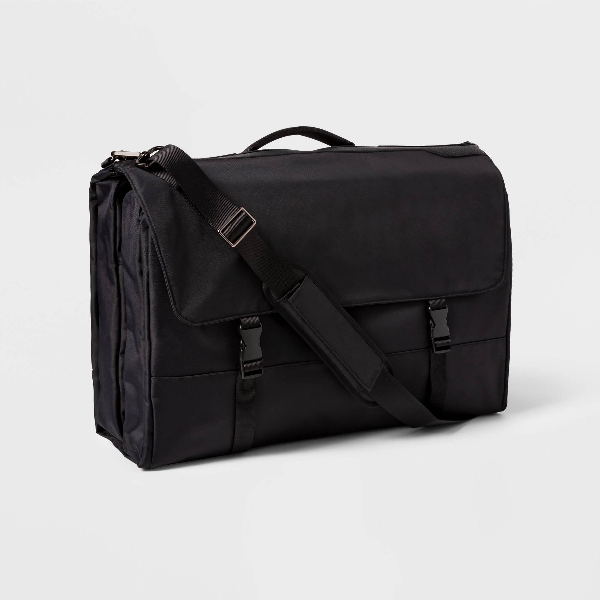 Carry on Garment Bag Black - Open J2PYSQ_UIAF