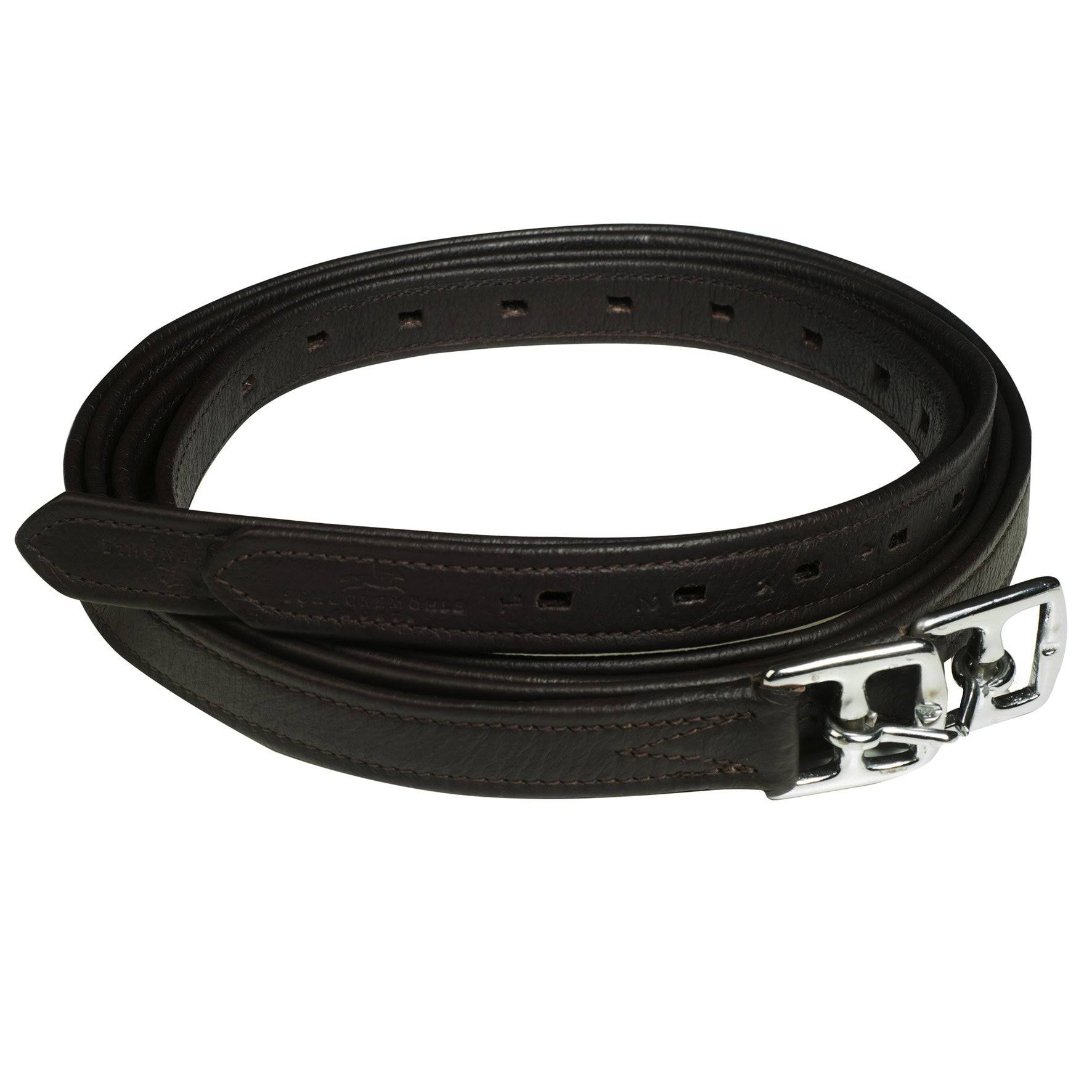 Schockemohle Colorado Stirrup Leathers - 115cm Espresso/LRTYXA_VK07 Schockemohle Colorado Stirrup Leathers - 115cm Espresso/LRTYXA_VK07
