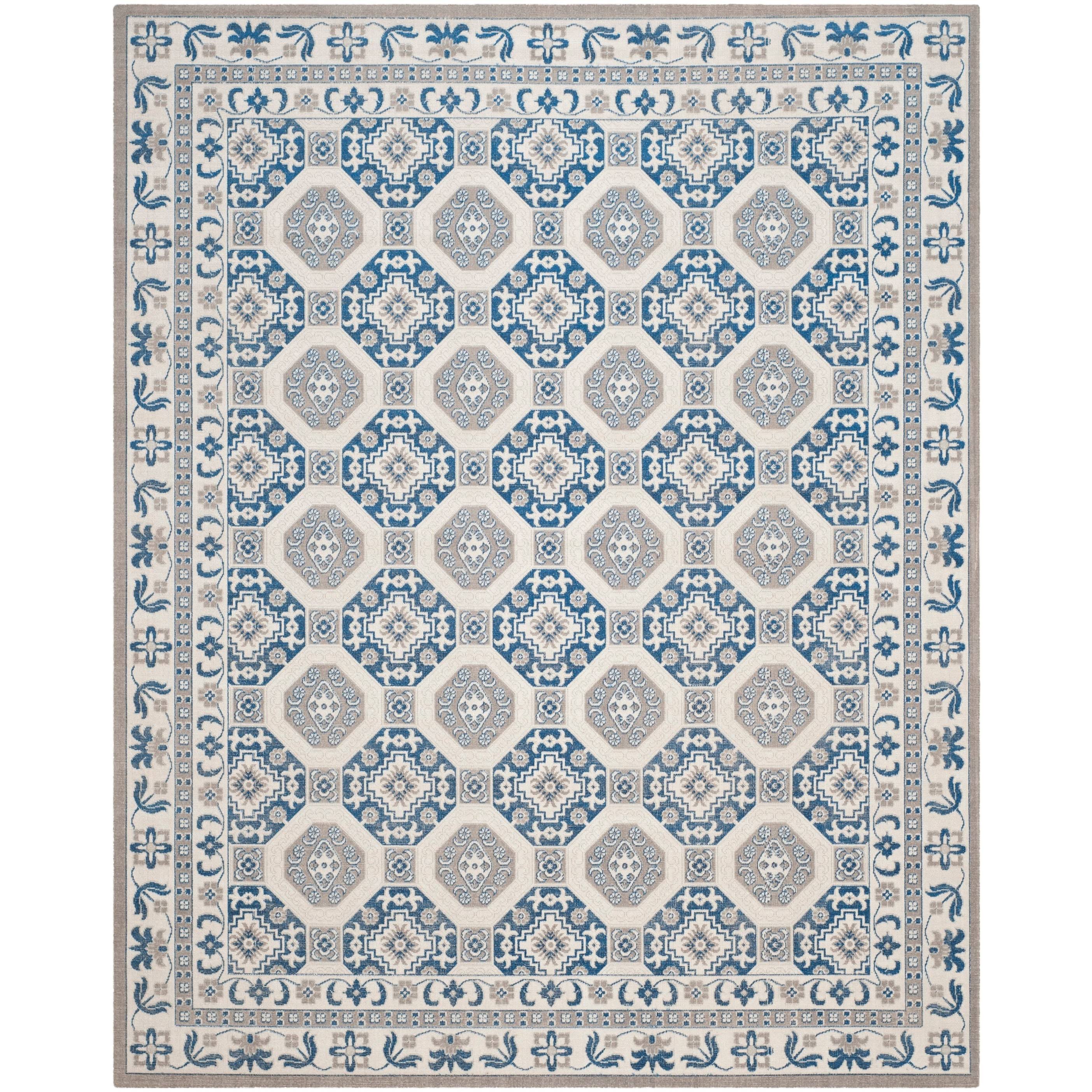 Safavieh Patina PTN320D 11' x 15' Blue, Ivory NM9QAX_REPD