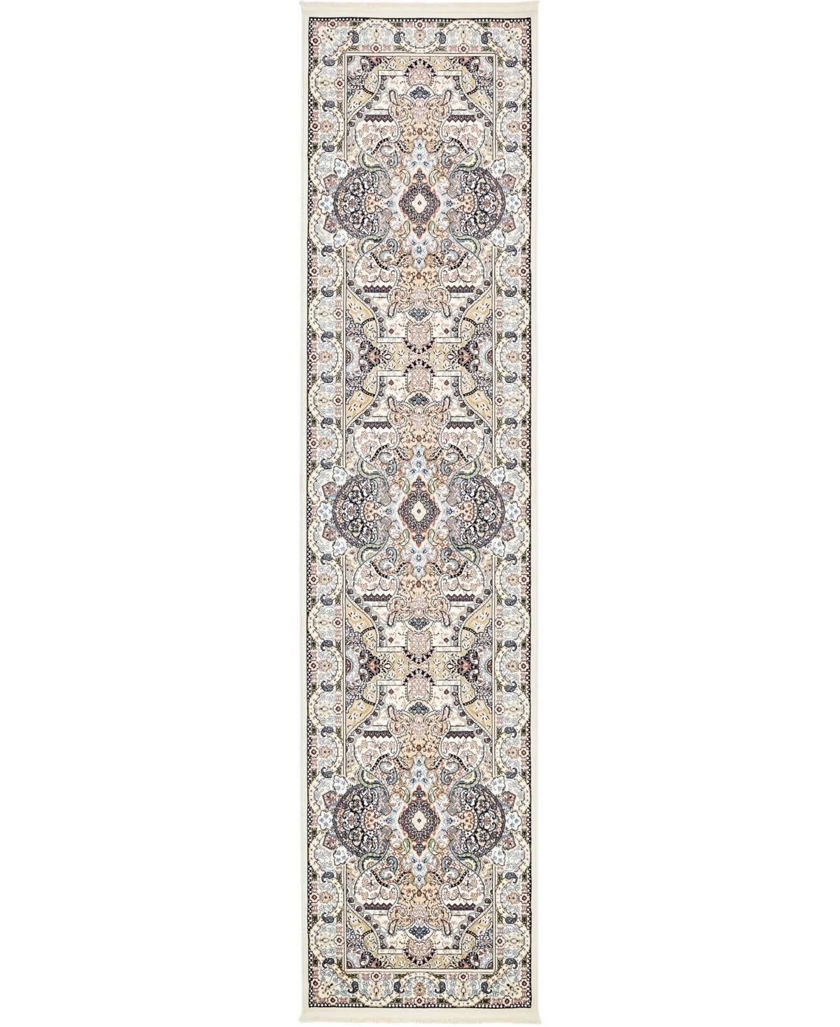Unique Loom Glasgow Narenj Area Rug - 3' x 13' Runner - DX0VL8_XLUU
