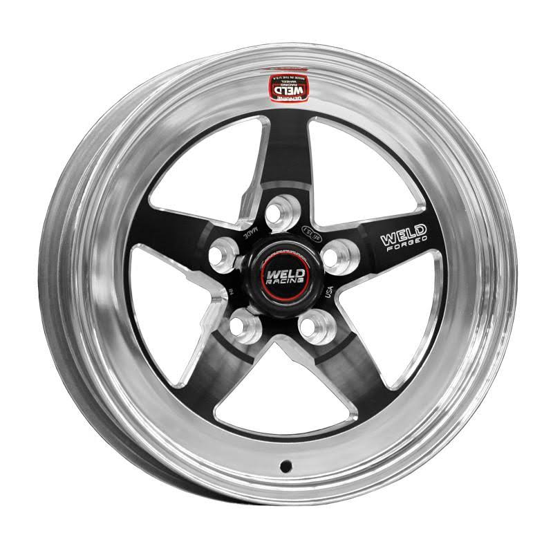 Weld S71 15x6.33 / 5x5 BP / 3.5in. BS Black Wheel (Low Pad) - Non-Beadlock - 71LB-MLSTEP_4XHD