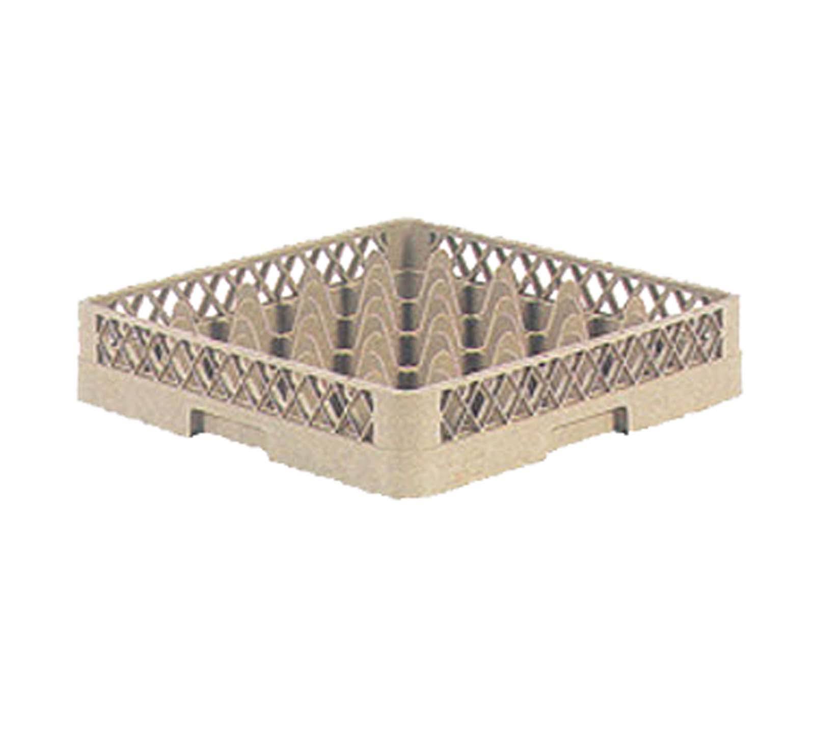 Traex TR6BA Beige 25 Compartment Glass Rack with 2 Q9BYAT_SMNT