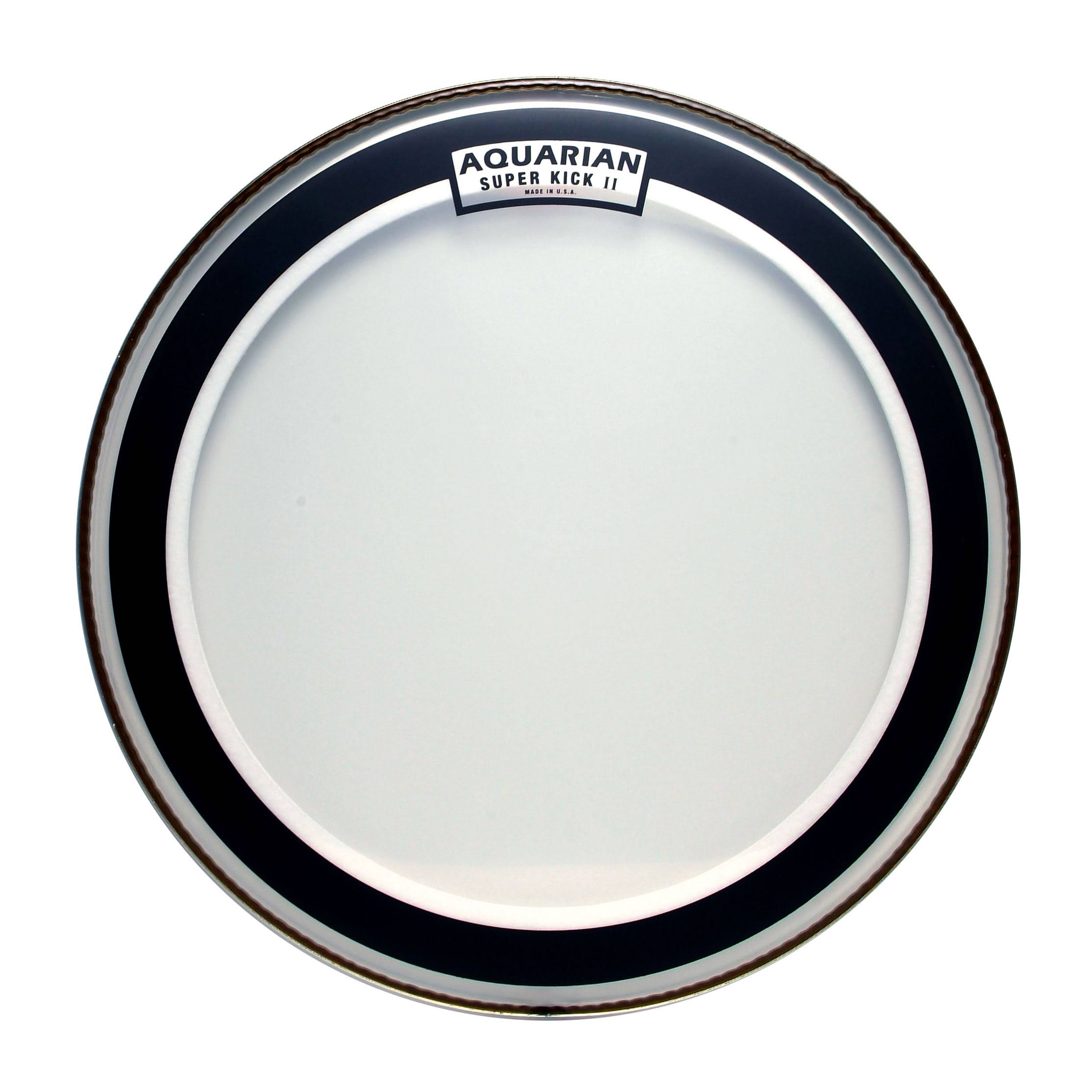 Aquarian Super Kick II Bass Drum Head, K9ZOTU_ARD4