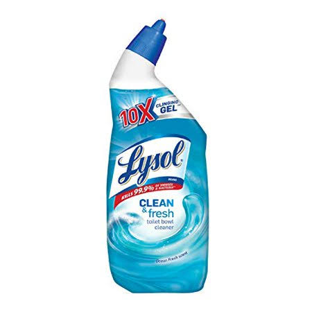 Lysol Clean Fresh Toilet Bowl Cleaner, Ocean Fresh, 24 oz (Pack of 7) AWCKCS_SQC2
