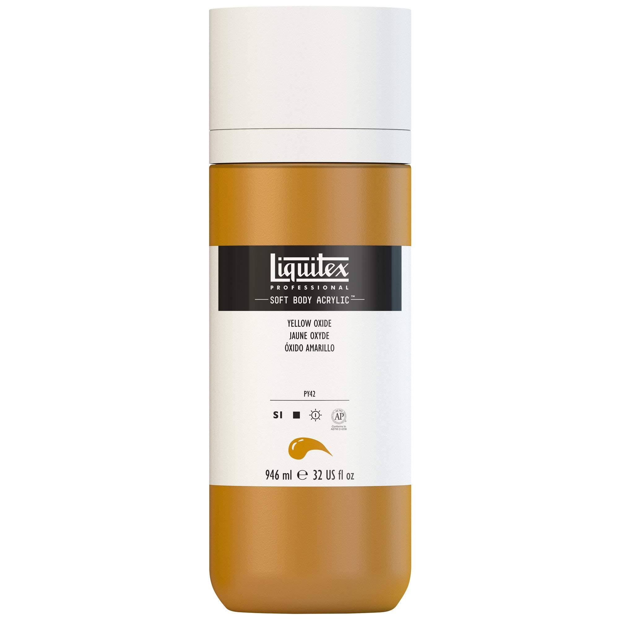 Liquitex Professional Soft Body Acrylic 32oz Yellow VWAQJO_BEJZ