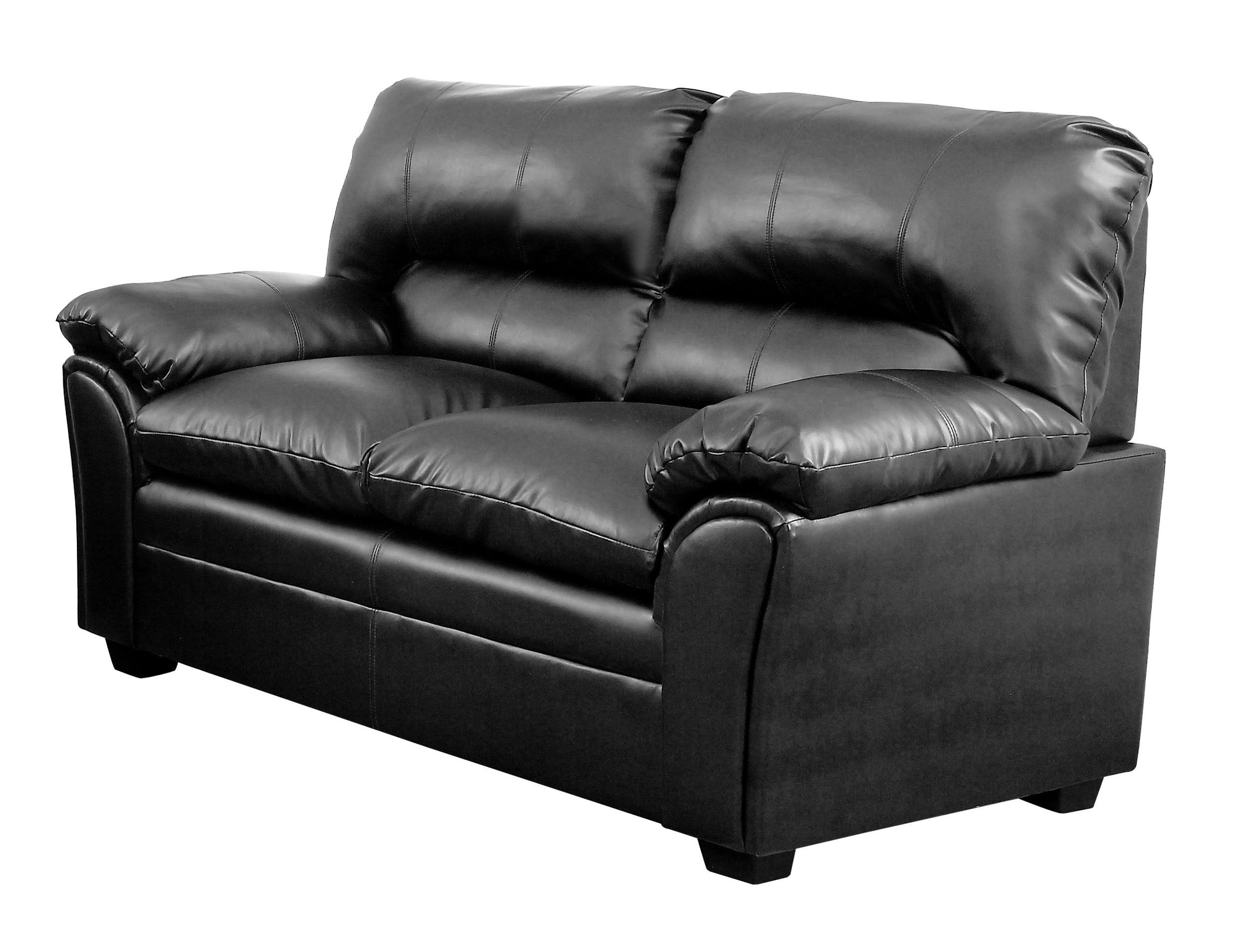 Homelegance Talon Black Loveseat 8511BK-73TV4M_QRVA