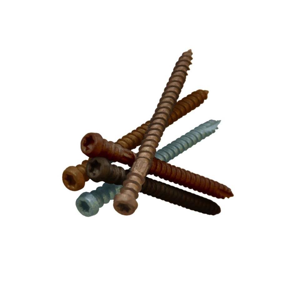 TimberTech TOPLoc #8 x 2-1/2-in Stainless Steel Deck Screws (350-Count) | ZEXUEN_APQ1
