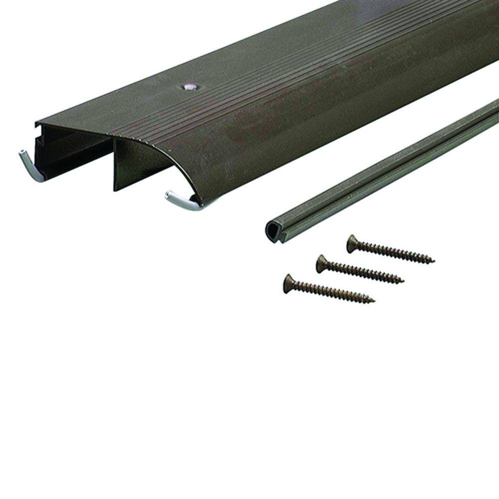 M-D Building Products 3-1/2 in. x 64-1/2 in. Bronze Aluminum Bumper QR43Z5_GQKI