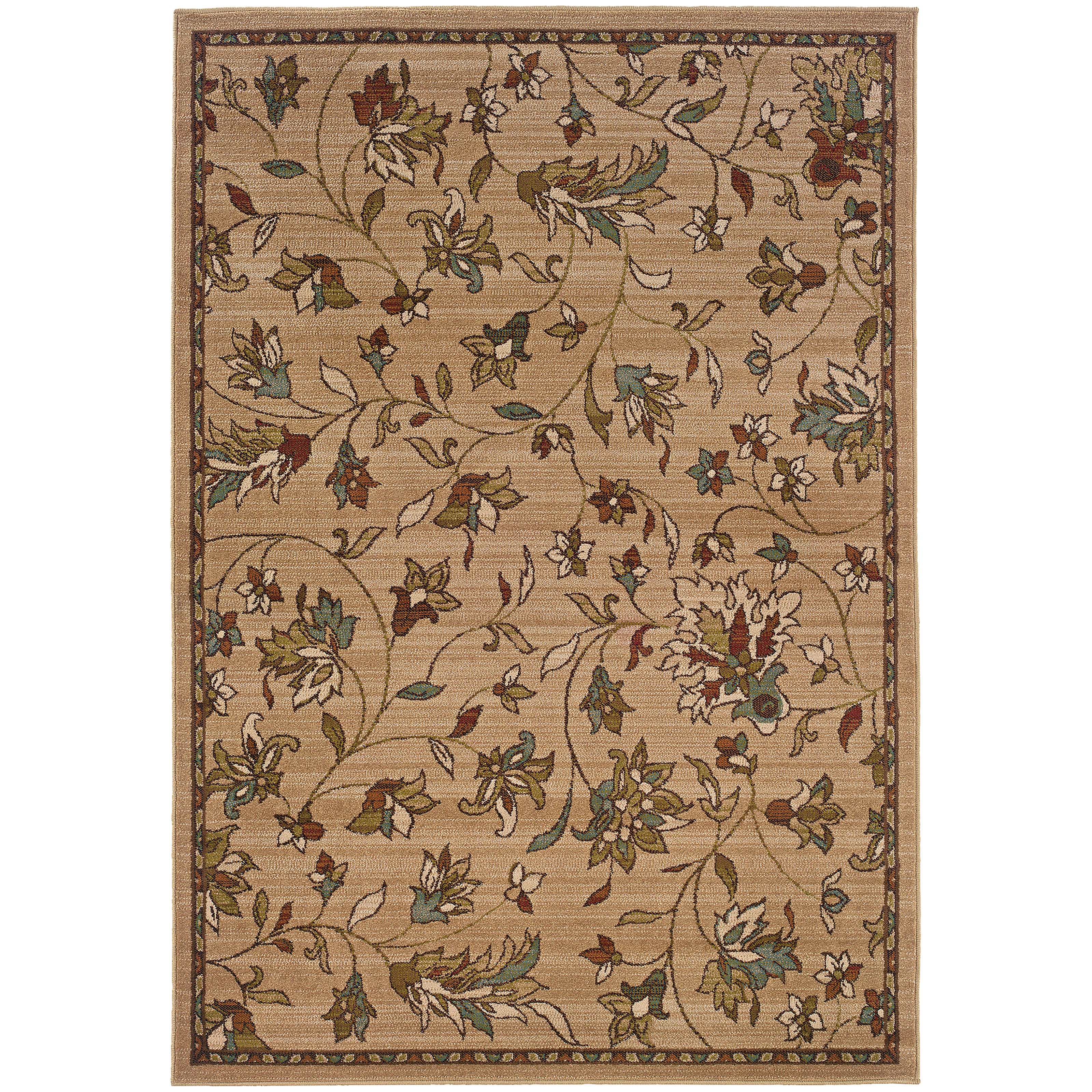 Oriental Weavers Emerson 1994A Gold Area Rug 6'4KXCYB_FAQD