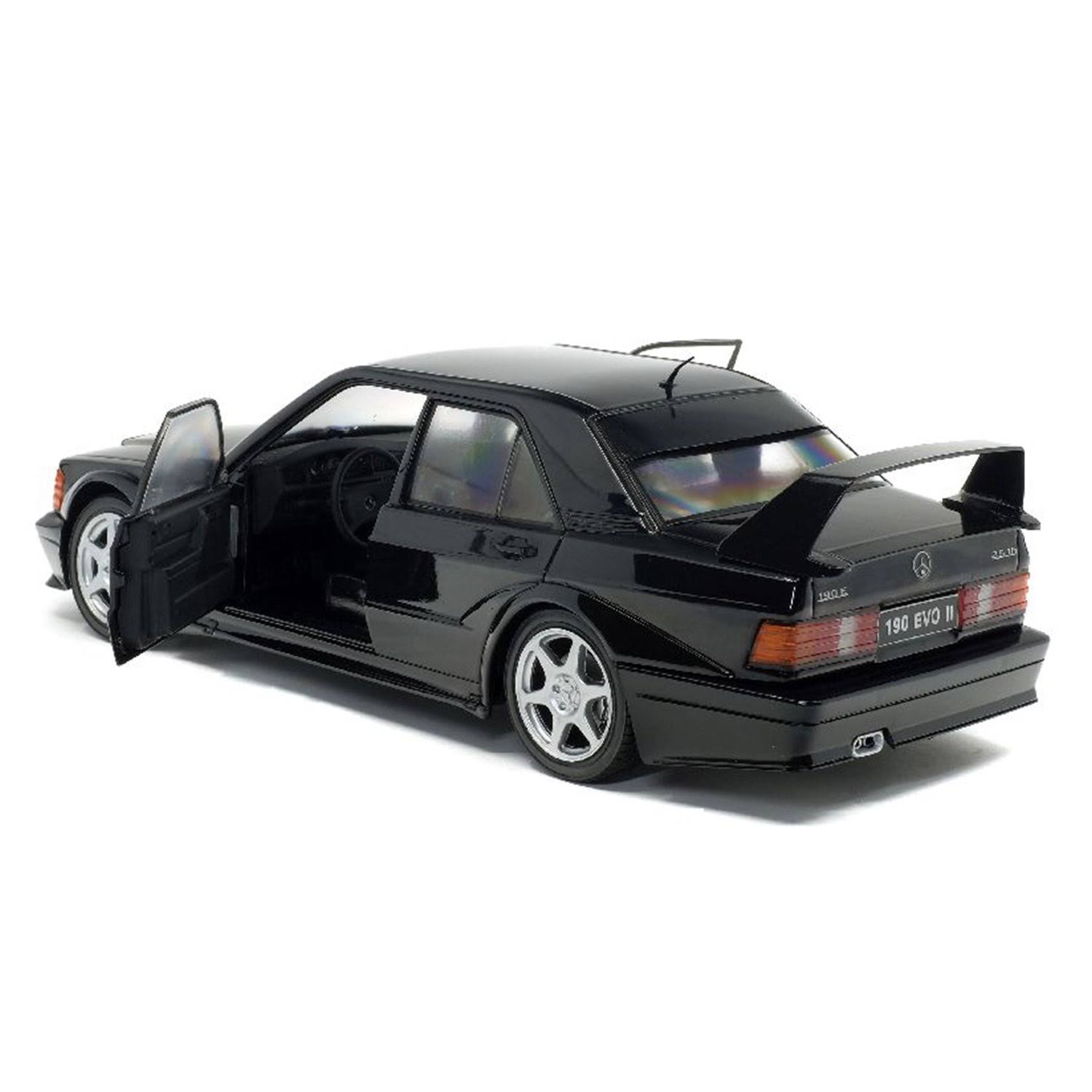 Mercedes Benz 190E Evolution II Black 1/18 Diecast Model Car by 9PCMOS_XJV0