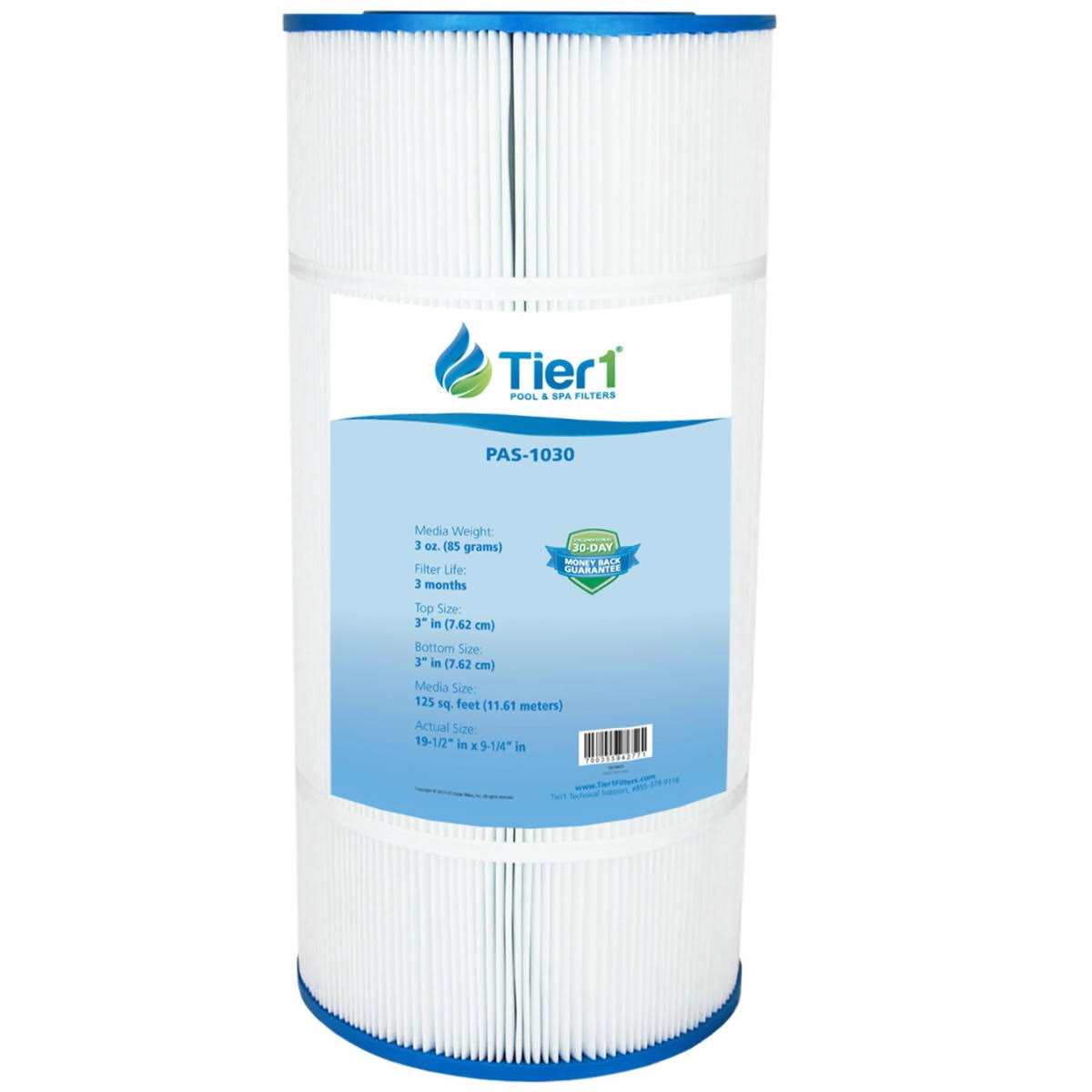 Tier1 75-sq ft Pool Cartridge Filter | PAS-RI4W5G_Y7ZZ