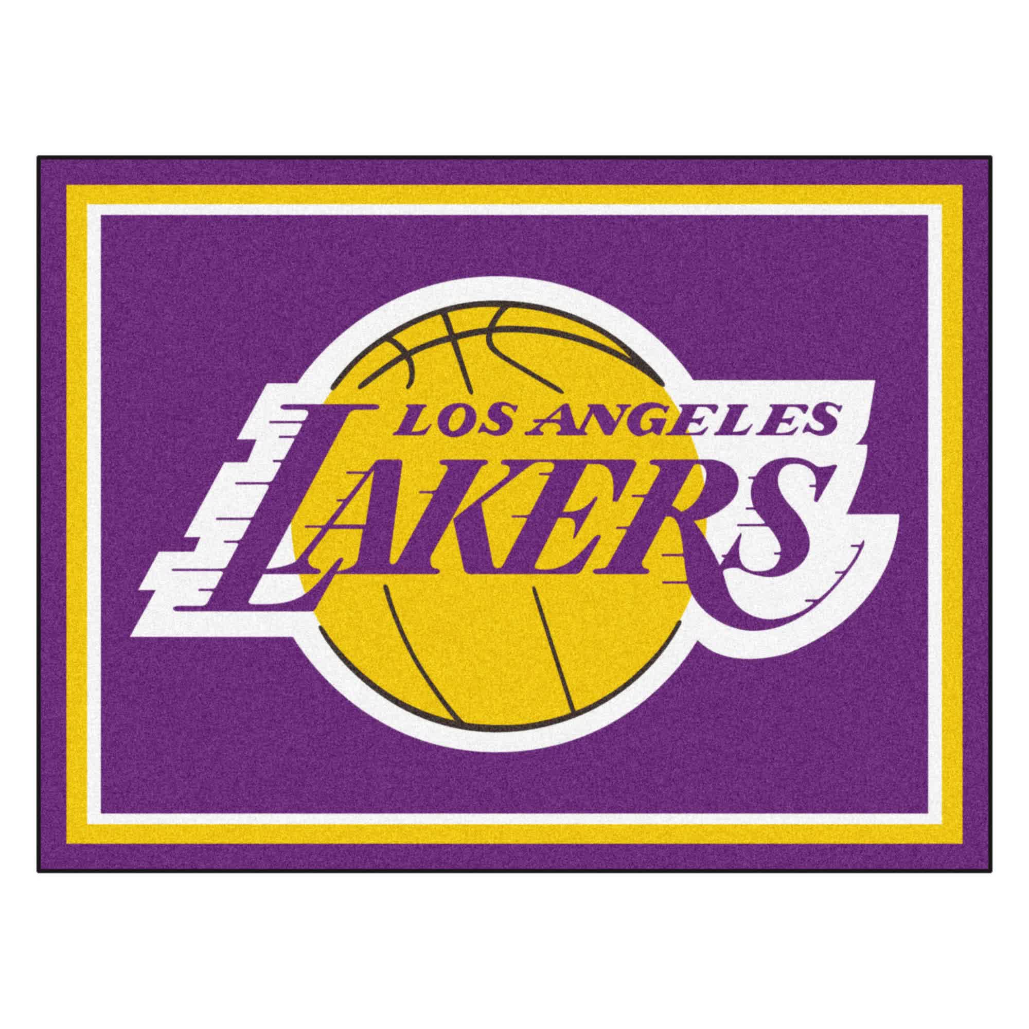 NBA - Los Angeles Lakers Rug - 8' x 10' 8NXNRE_KBN3