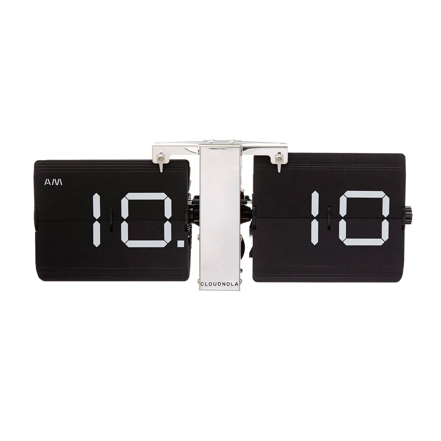 Cloudnola Flipping Out Clock - Black IQUANT_4DZ0