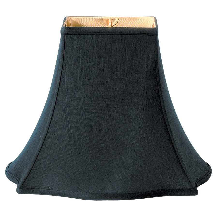 Royal Designs Fancy Square Bell Black Lamp Shade, 4 x 10 x 8.9FCWYM_1EGB