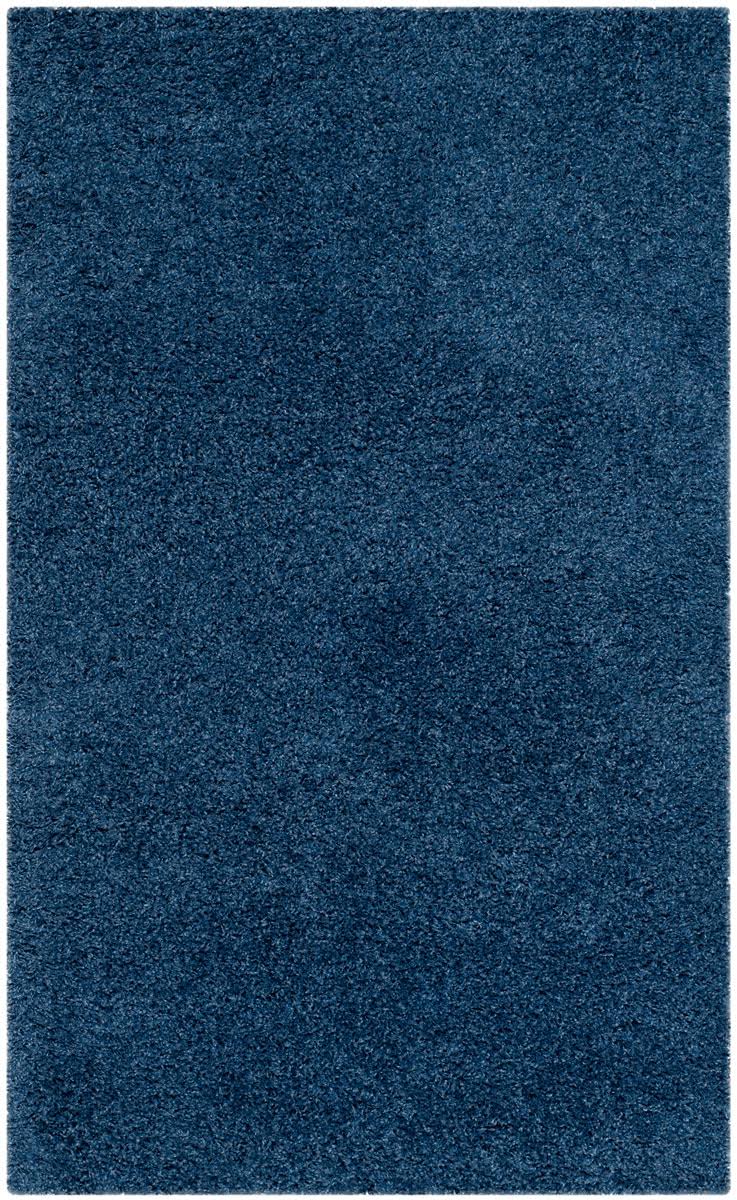 Safavieh Laguna Shag SGL303K 3' x 5' Blue Area 4MC206_KKKM