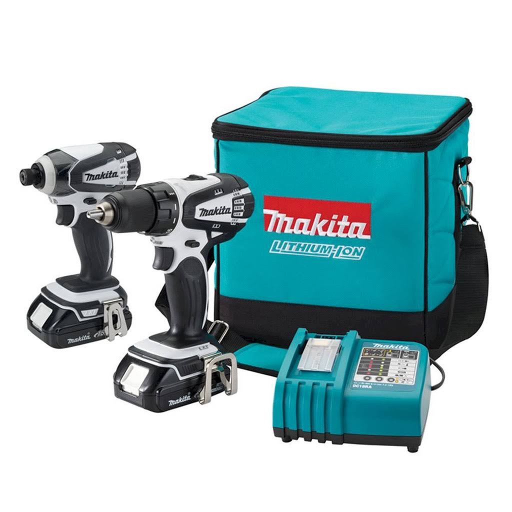 Makita LCT200W 18 Volt Compact Lithium-Ion Cordless 2 Piece Combo TXDA1U_O01N