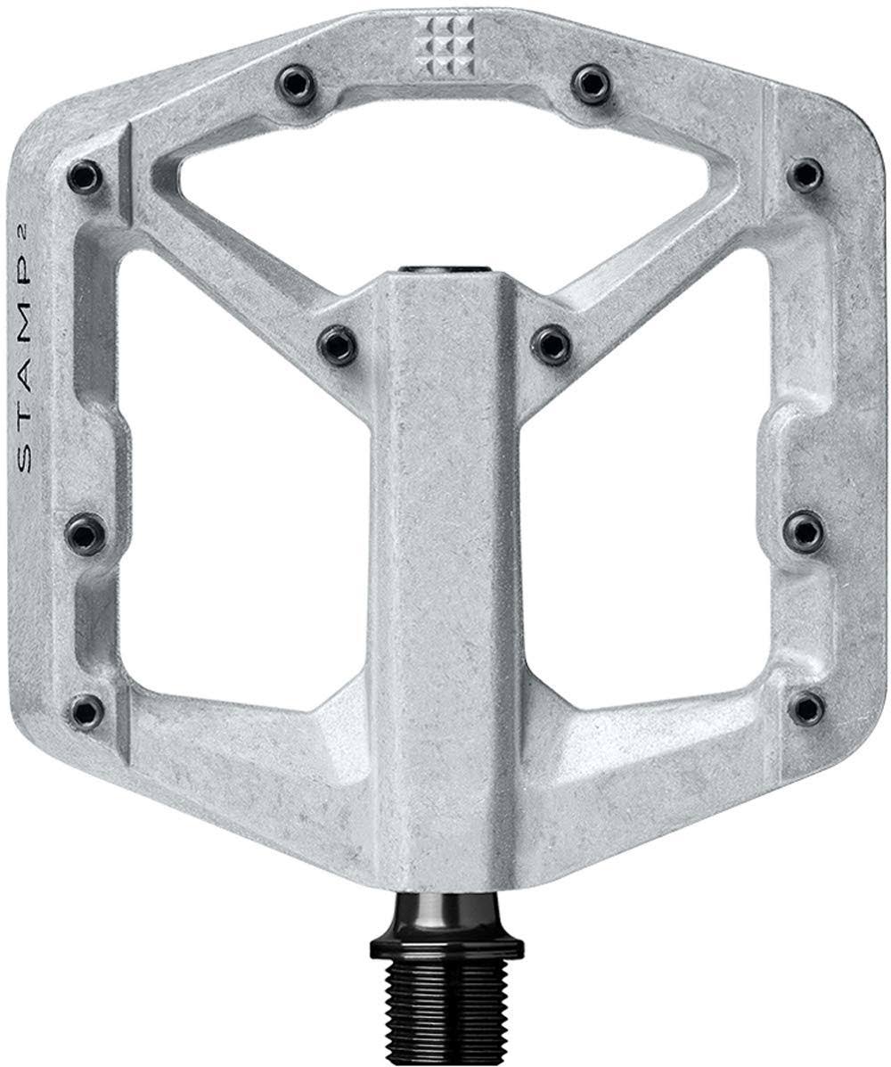 Crank Brothers Stamp 2 Pedals Raw Silver / 9Z4IJA_QSAZ