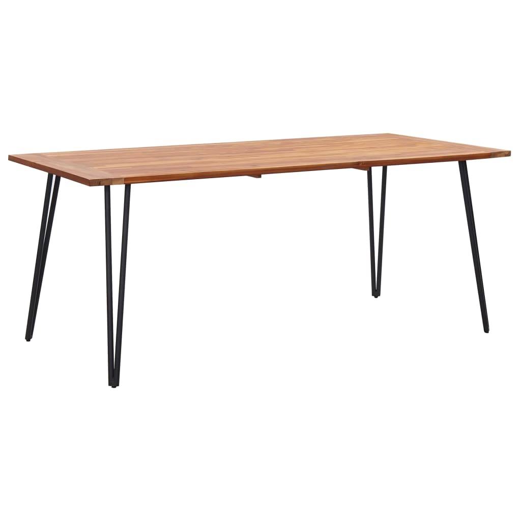 vidaXL Garden Table with Hairpin Legs 70.HL2K9X_FW9P