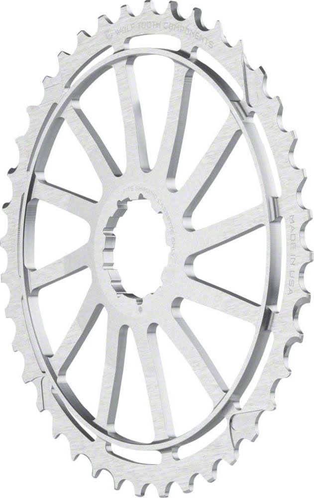 Wolf Tooth Components 42T GC Cog for Shimano - Silver - TGY9HX_EM0V