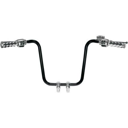 La Choppers La-7312-18b 1-1/4in. Hefty Ape Hanger Handlebar - 18in. - Black QTD7ZS_FVF4