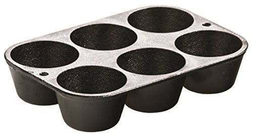 Lodge L5P3 Cast Iron Cookware Mini Muffin/Cornbread Pan, Pre-IX5FOI_C5IE