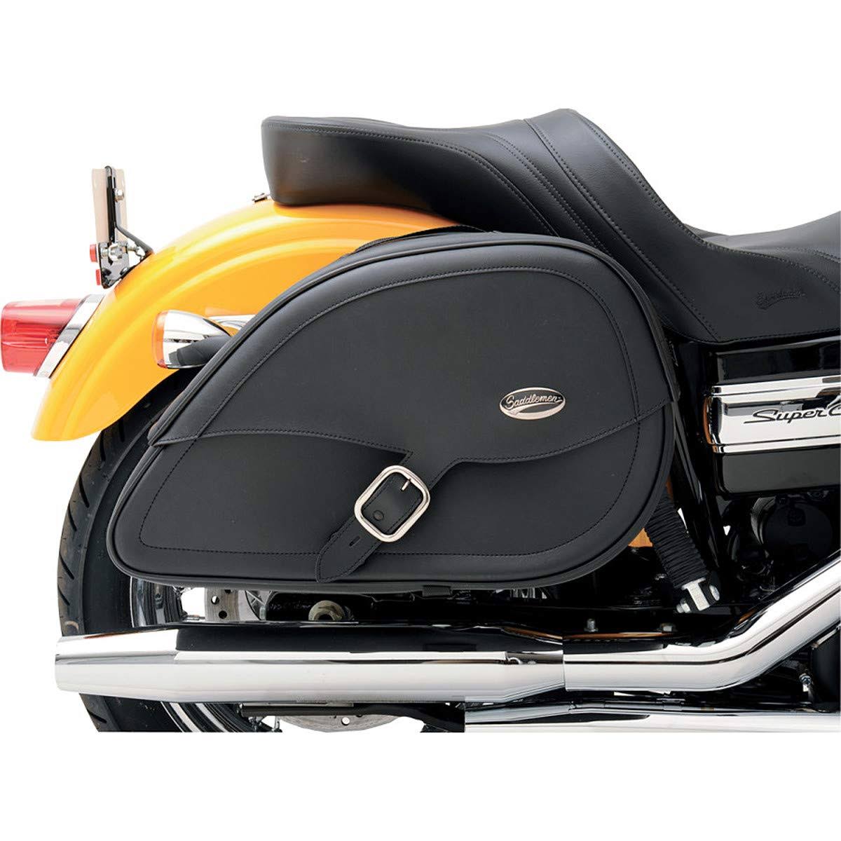 Saddlemen Drifter Teardrop Saddlebags with Shock JFX4WC_6Z00