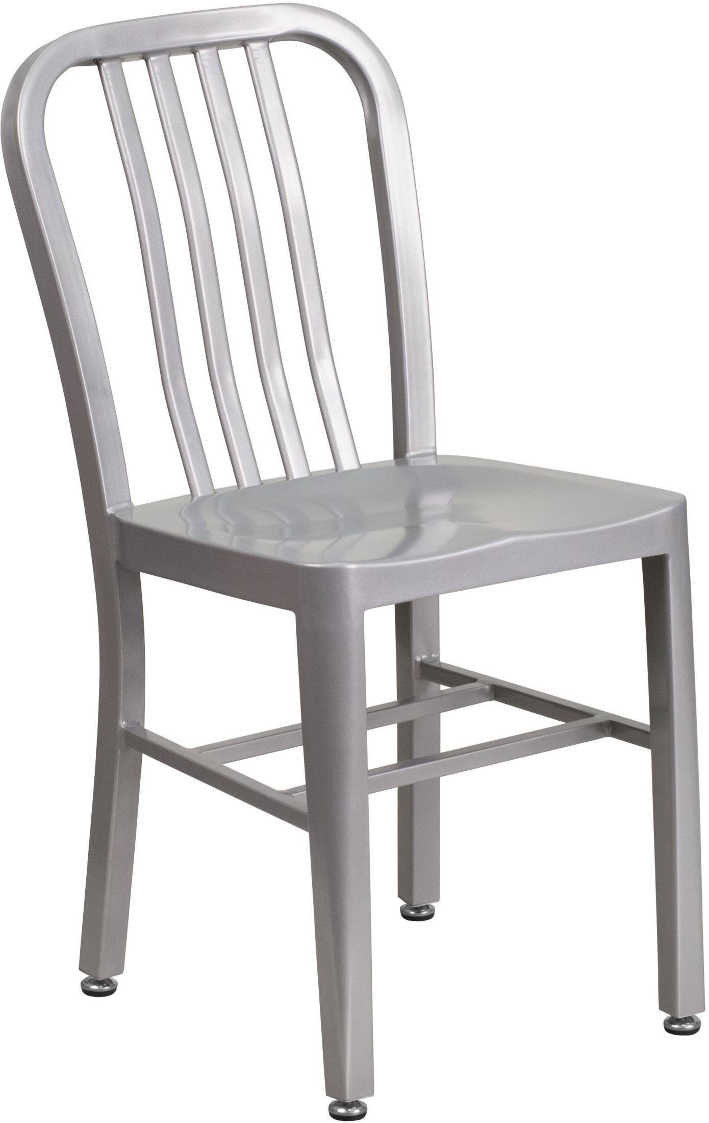 Flash Furniture Metal Indoor-Outdoor Chair VEYEA1_SXDF