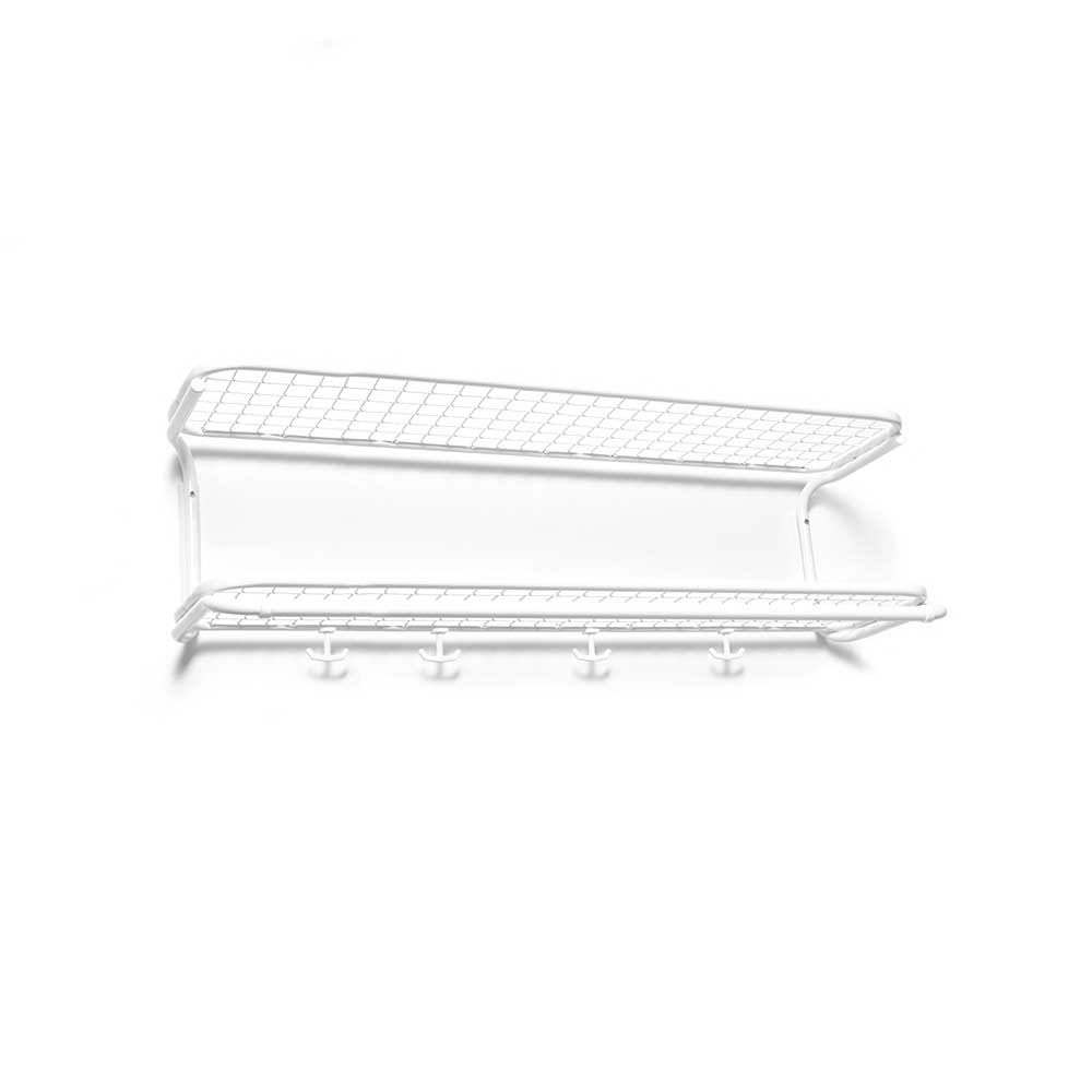 Essem Design Classic 650 Hat Rack 100 cm - Hat Racks Steel White - 650-100V-P6L3MR_SSCG