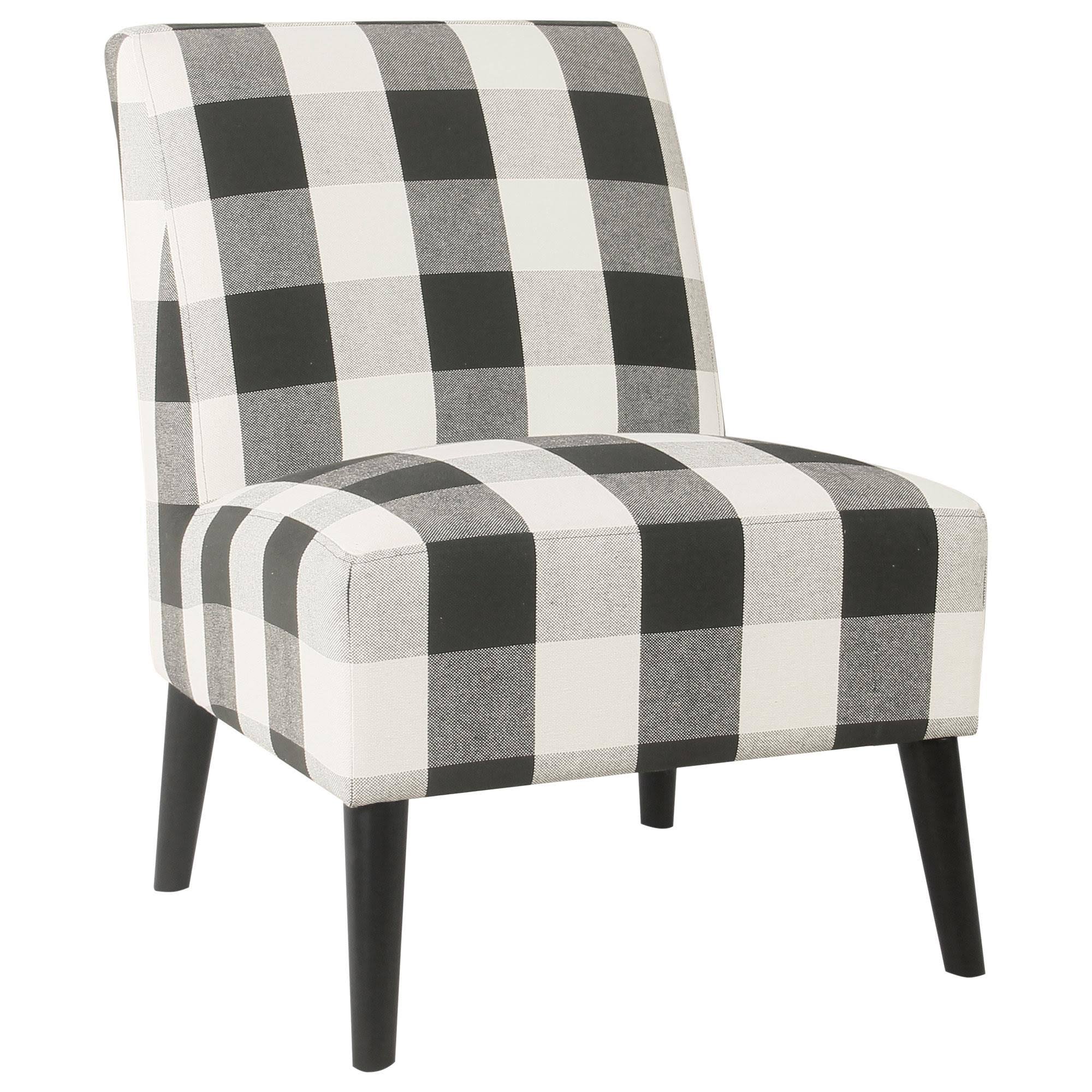 HomePop Modern Armless Accent Chair, QF2KEY_GGSI