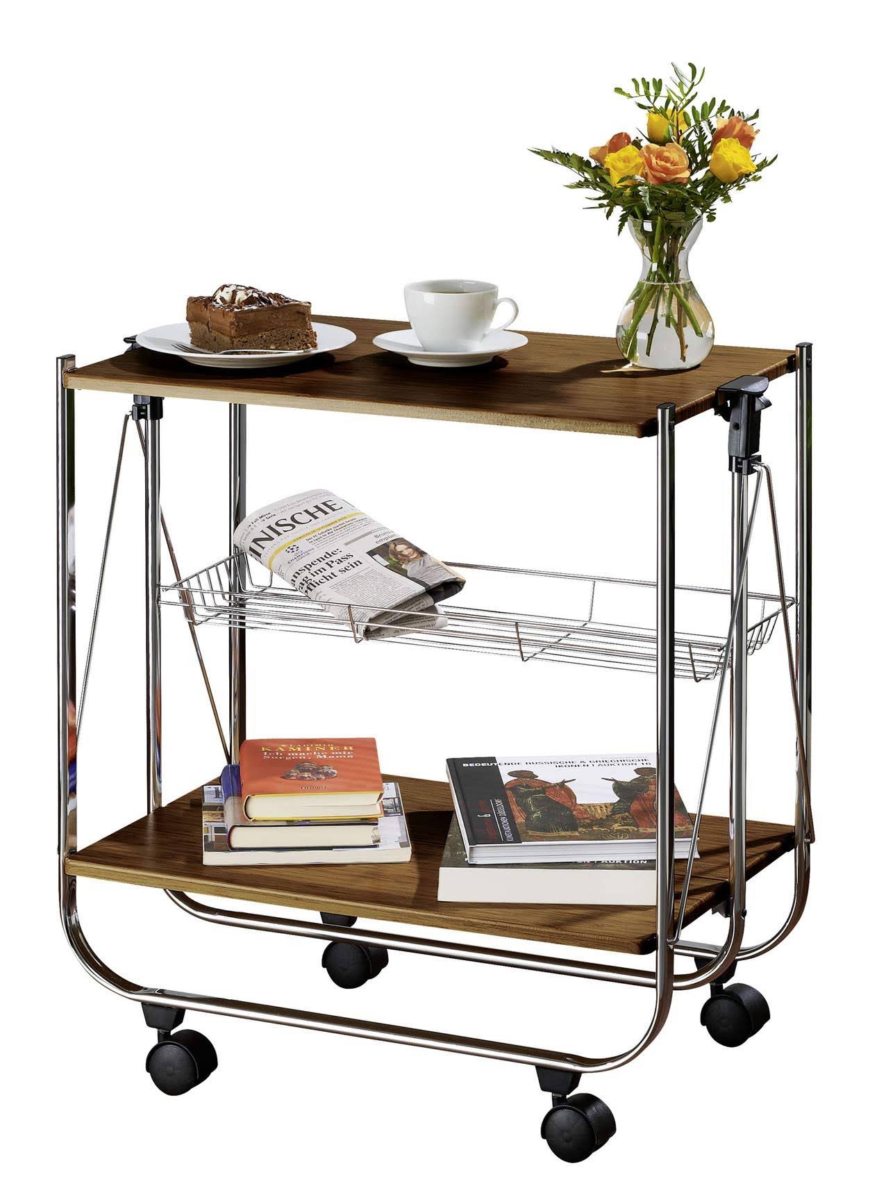 Wenko Dinett Serving Trolley Deluxe N78GGU_7ZHO
