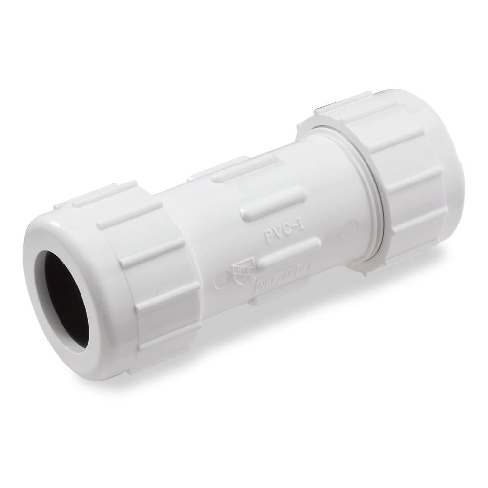 King Brothers Cpc-4000 PVC Compression Coupling, 4 FGSOQV_UUAW