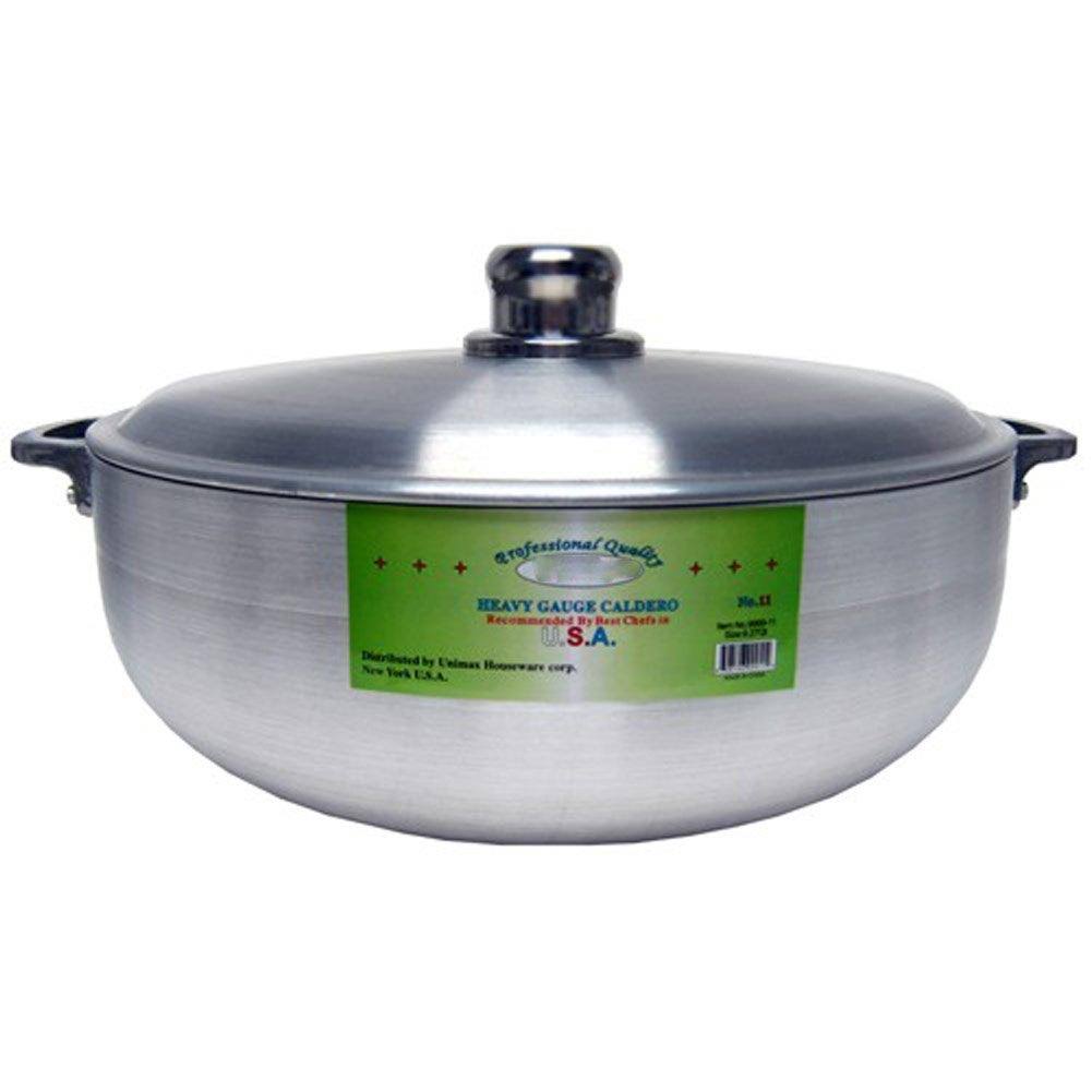 Aluminum Caldero Stock Pot (9.27 Quart) TFQ2UO_KC25