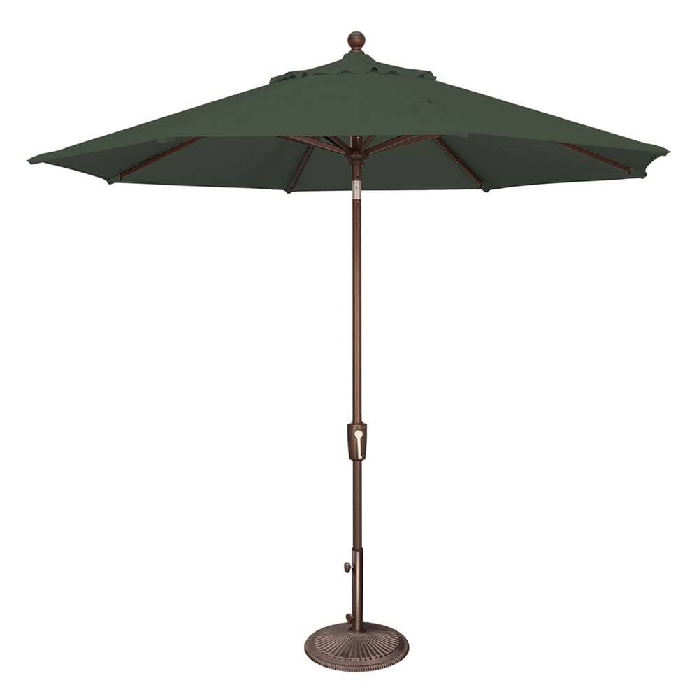 SimplyShade Catalina 9' Market Umbrella; Solefin / Forest 7LDNAK_NSTV
